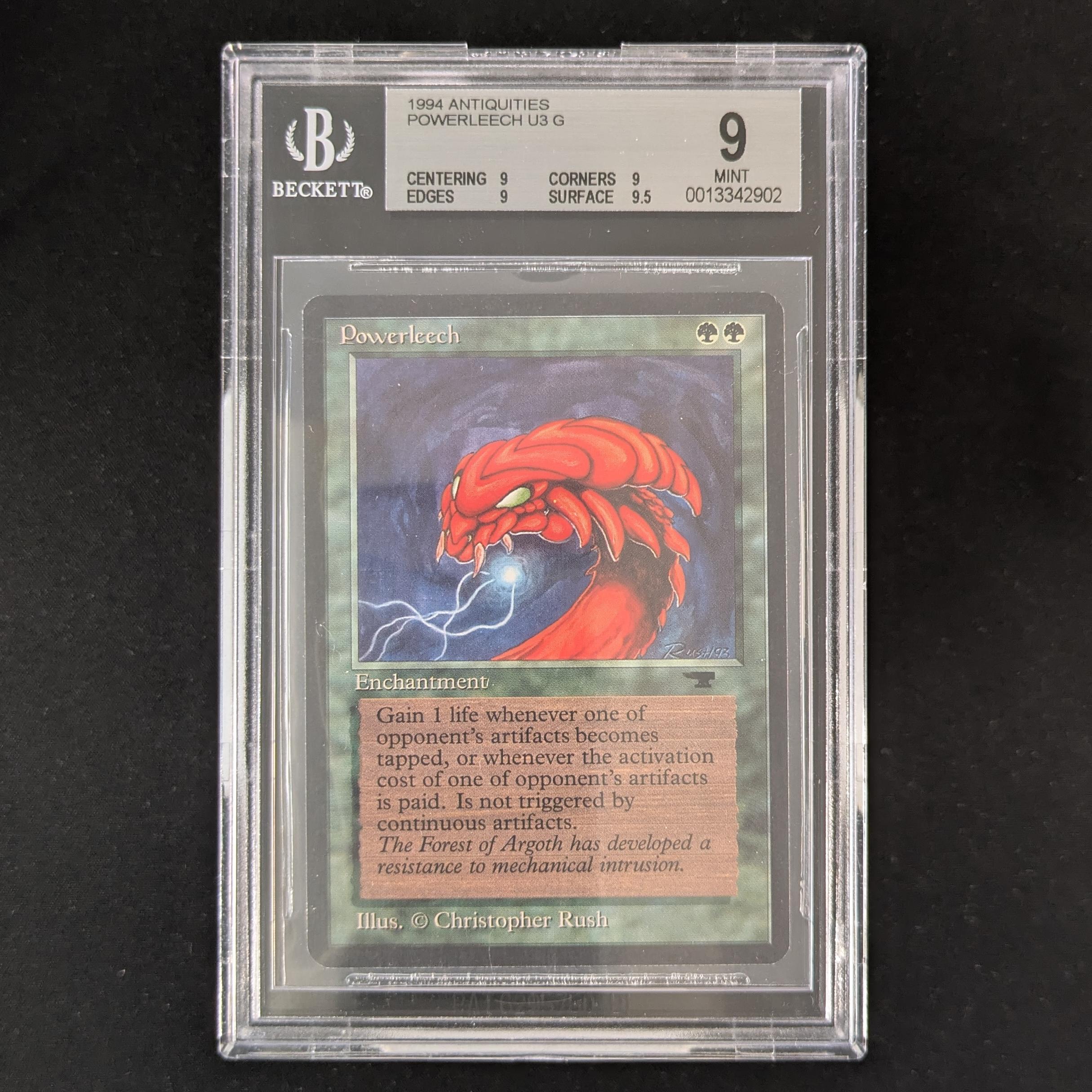 MTG Singles - Powerleech - Antiquities - BGS 9 - 