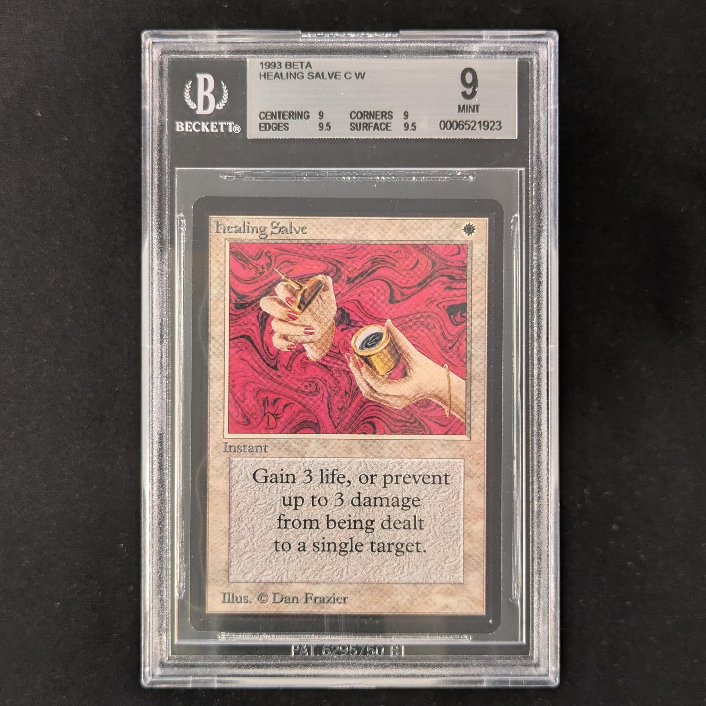 MTG Singles - Healing Salve - Beta - BGS 9 - 