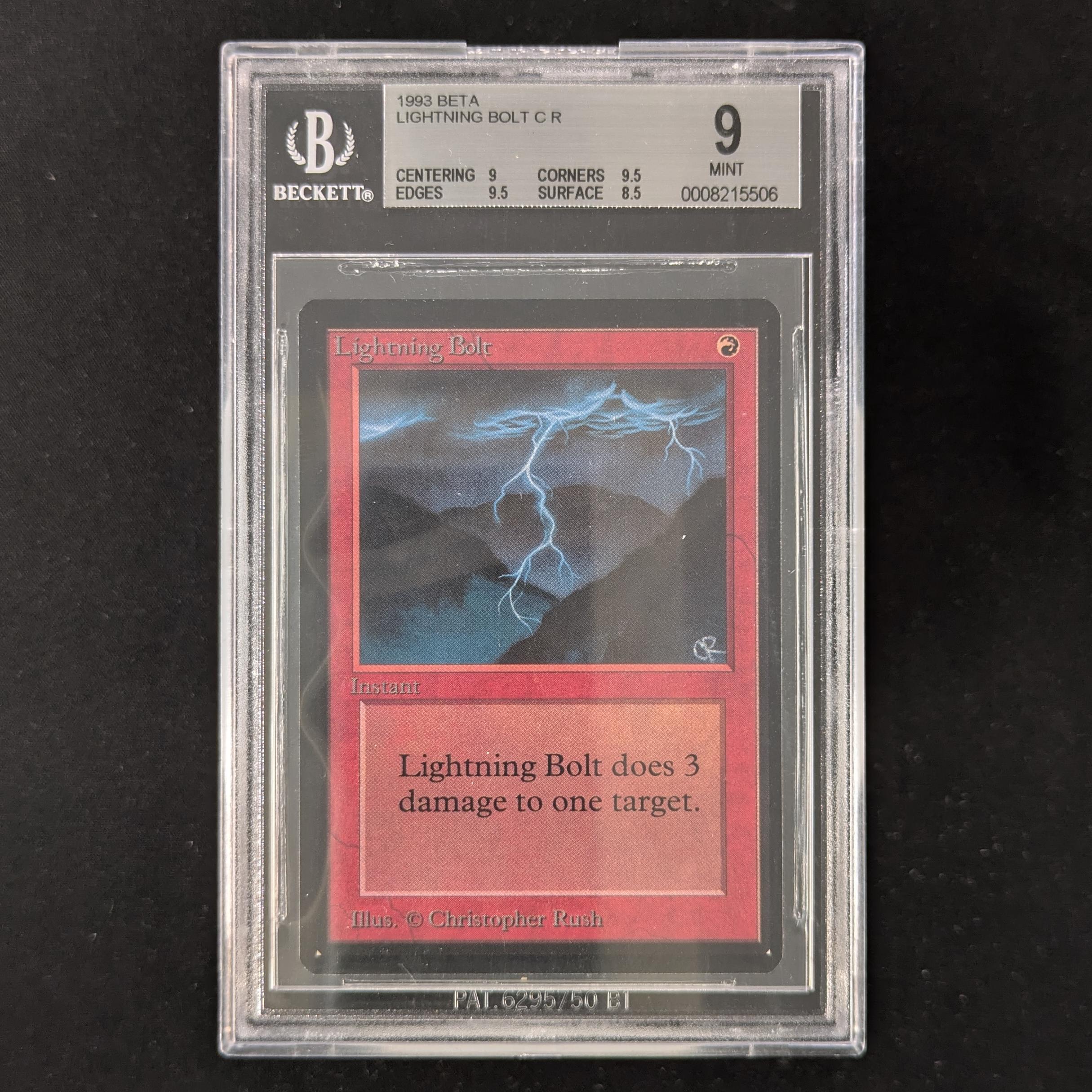 MTG Singles - Lightning Bolt - Beta - BGS 9 - 31581