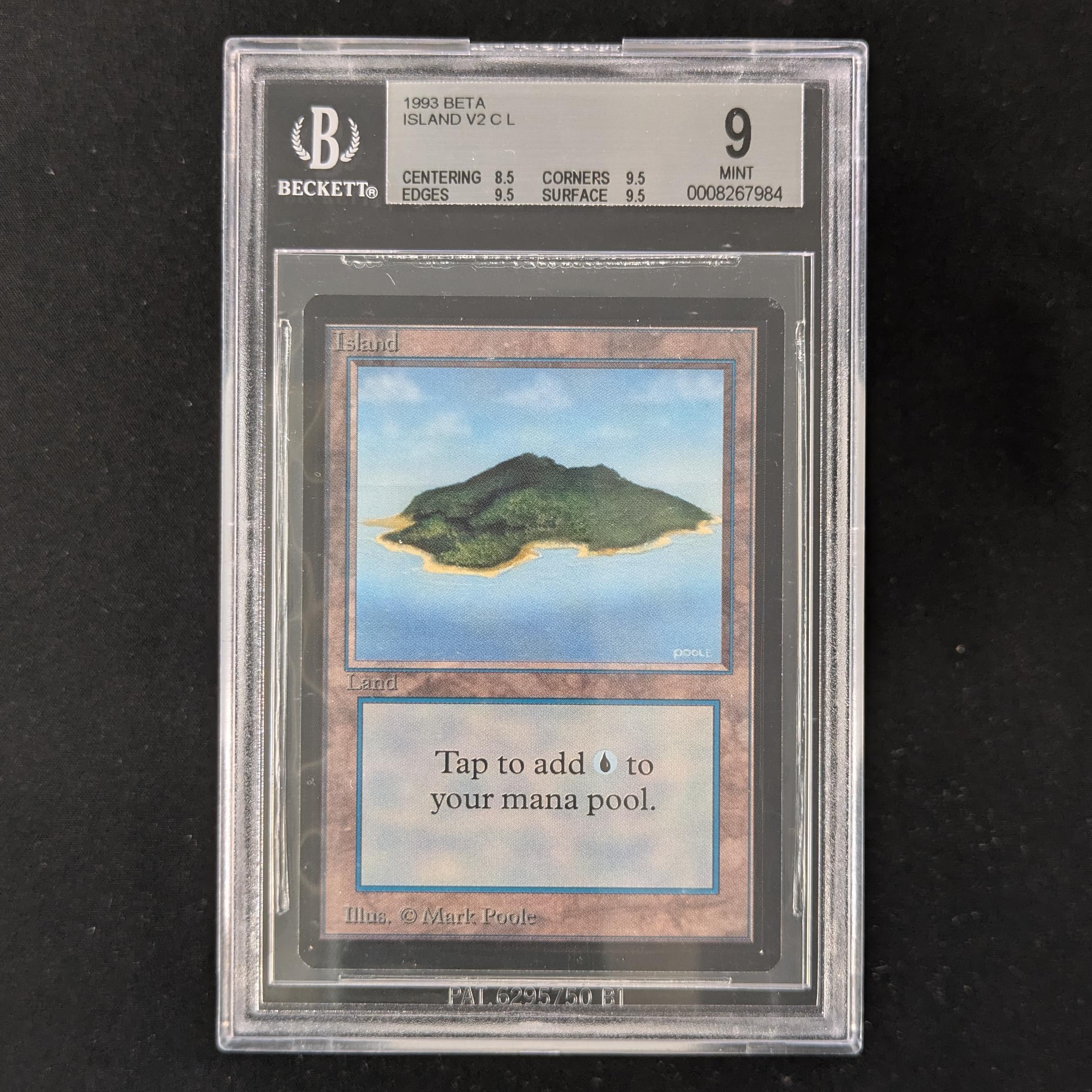 MTG Singles - Island (V.2) - Beta - BGS 9 - 
