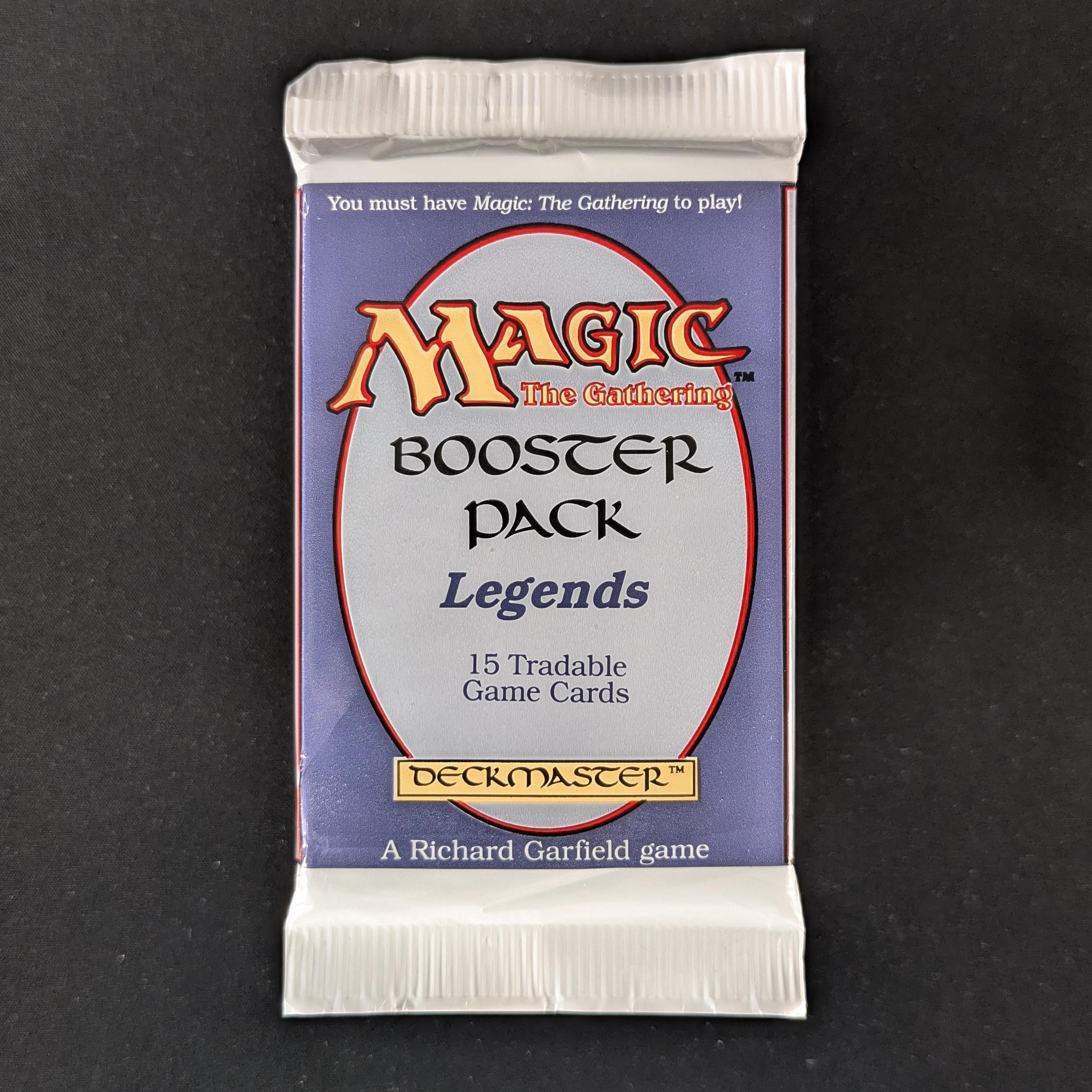 MTG Sealed Product - Legends Booster Pack - English - Sealed - 31617