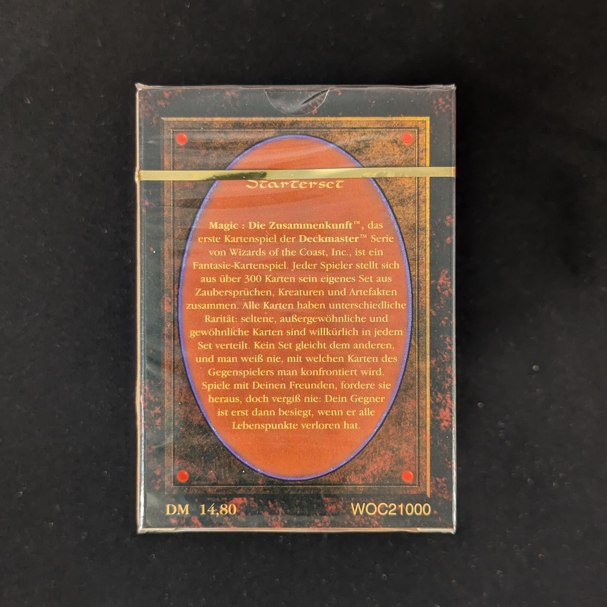 MTG Sealed Product - Foreign Black Bordered Starter Deck - 