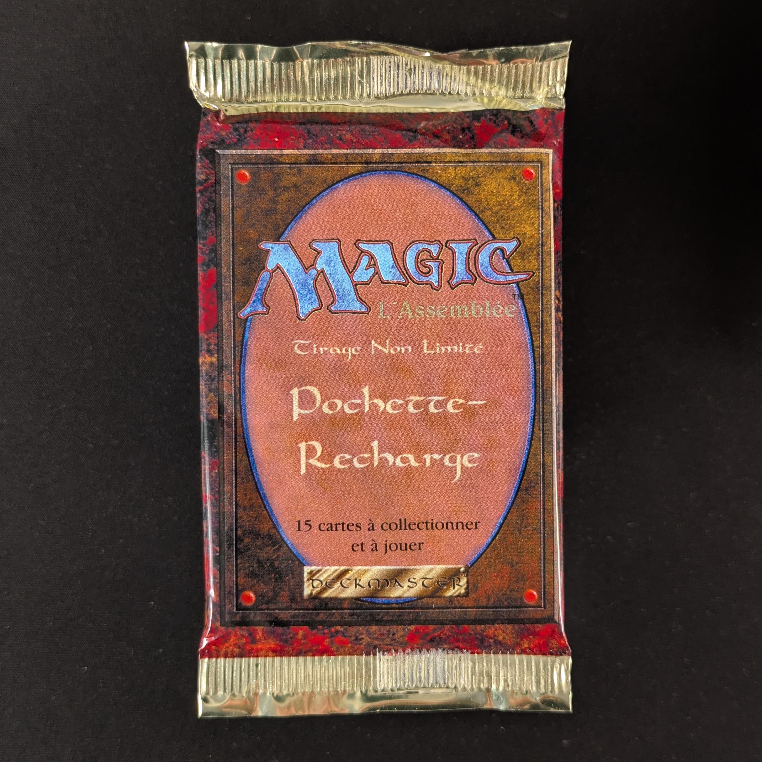MTG Sealed Product - Foreign White Bordered Booster Pack - French - Sealed - 31634