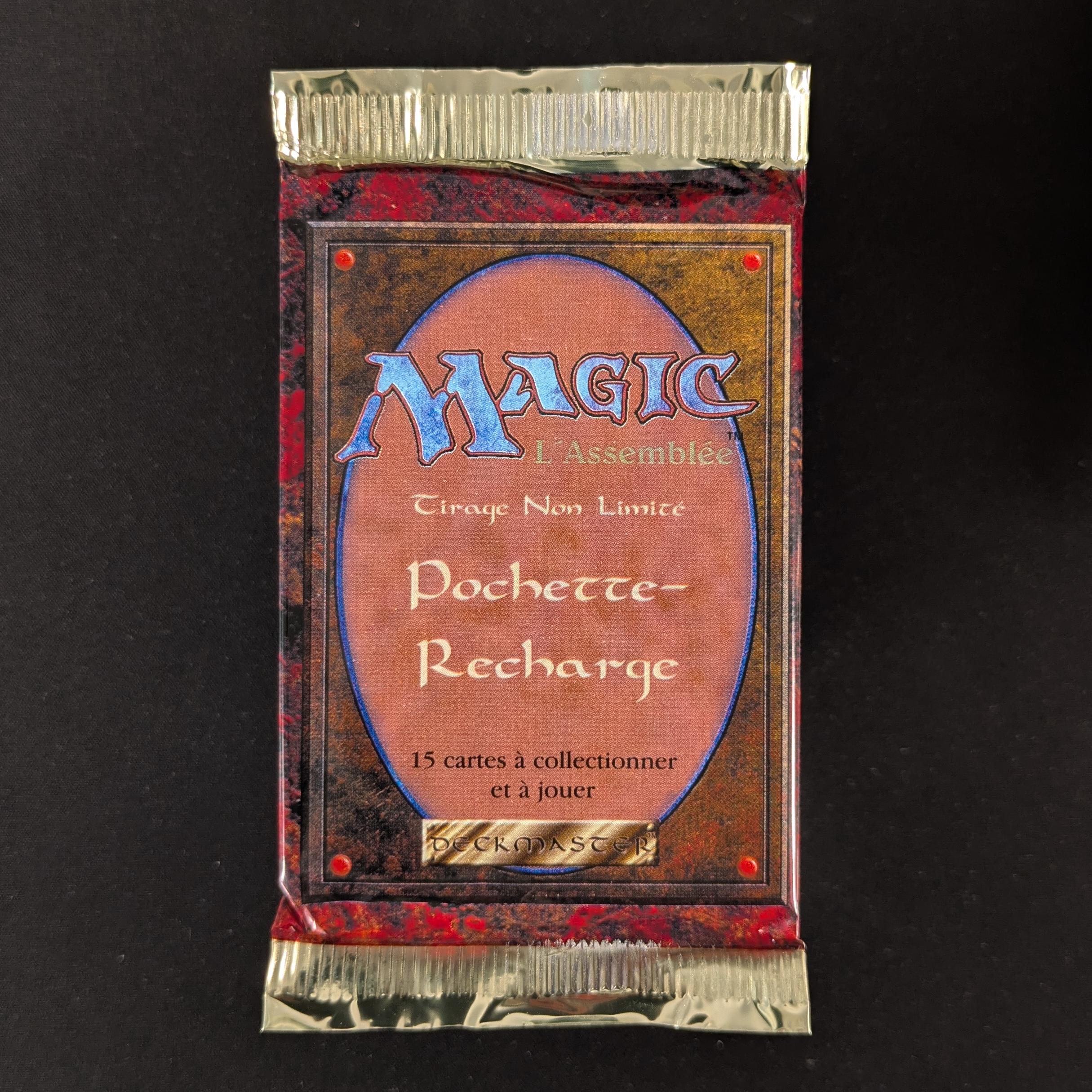 MTG Sealed Product - Foreign White Bordered Booster Pack - French - Sealed - 31635