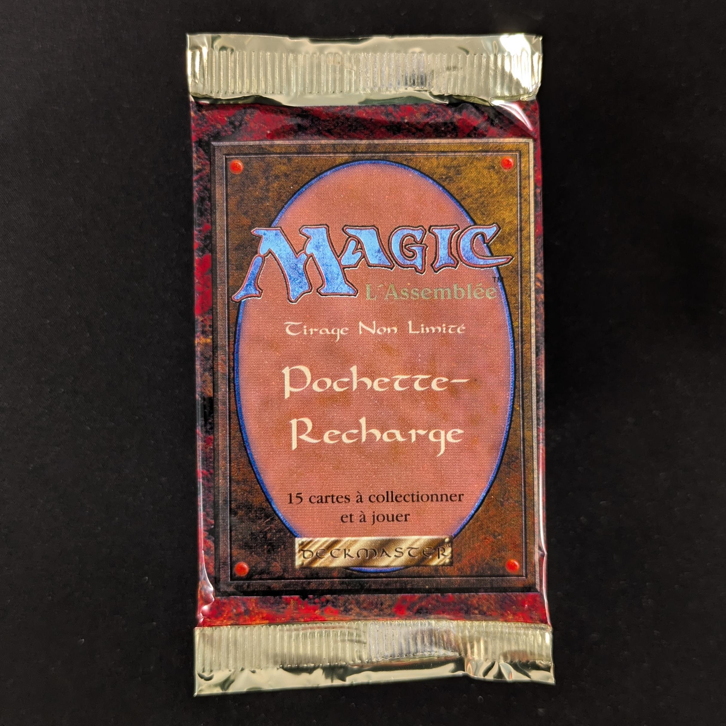 MTG Sealed Product - Foreign White Bordered Booster Pack - French - Sealed - 31639