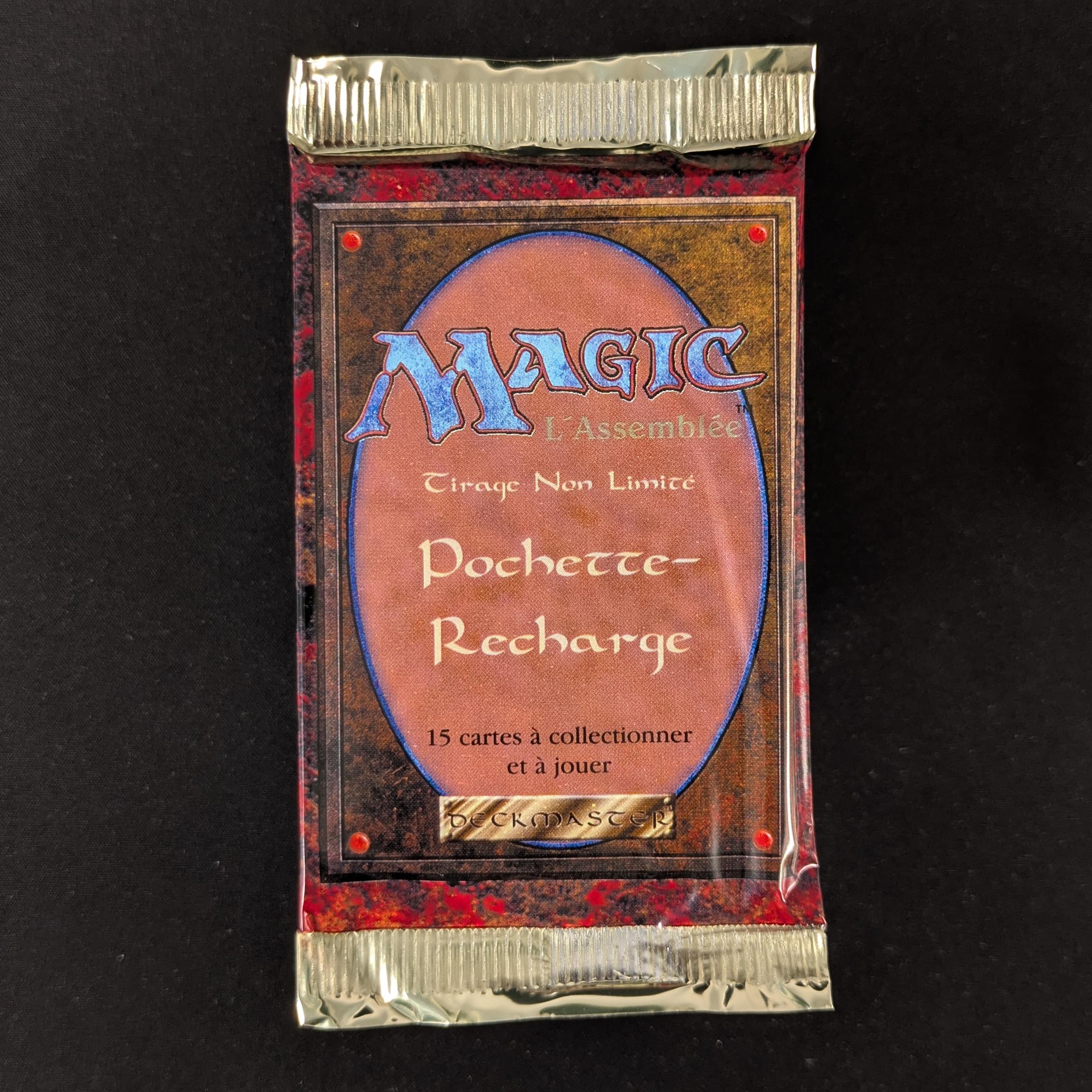 MTG Sealed Product - Foreign White Bordered Booster Pack - French - Sealed - 31640