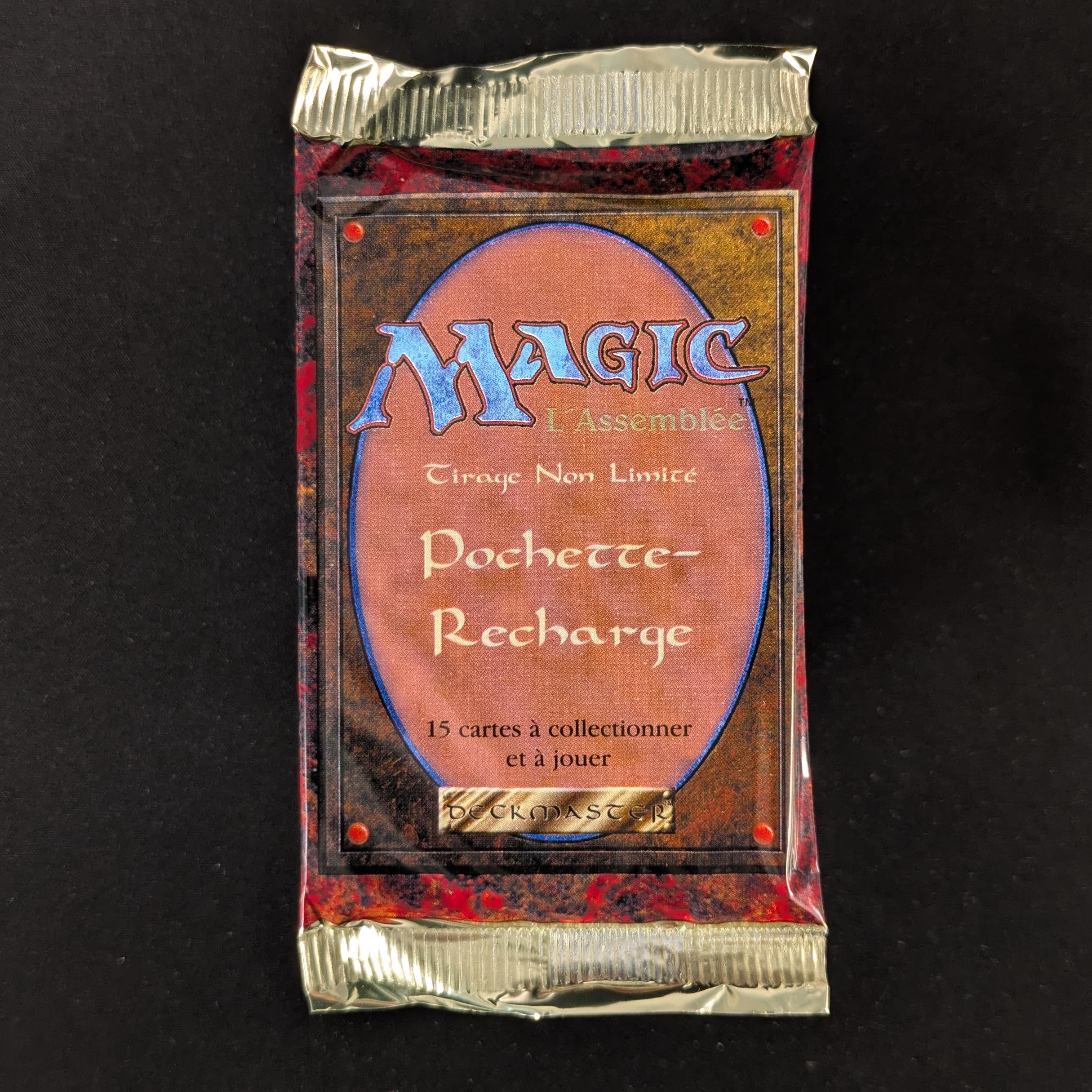 MTG Sealed Product - Foreign White Bordered Booster Pack - French - Sealed - 31644