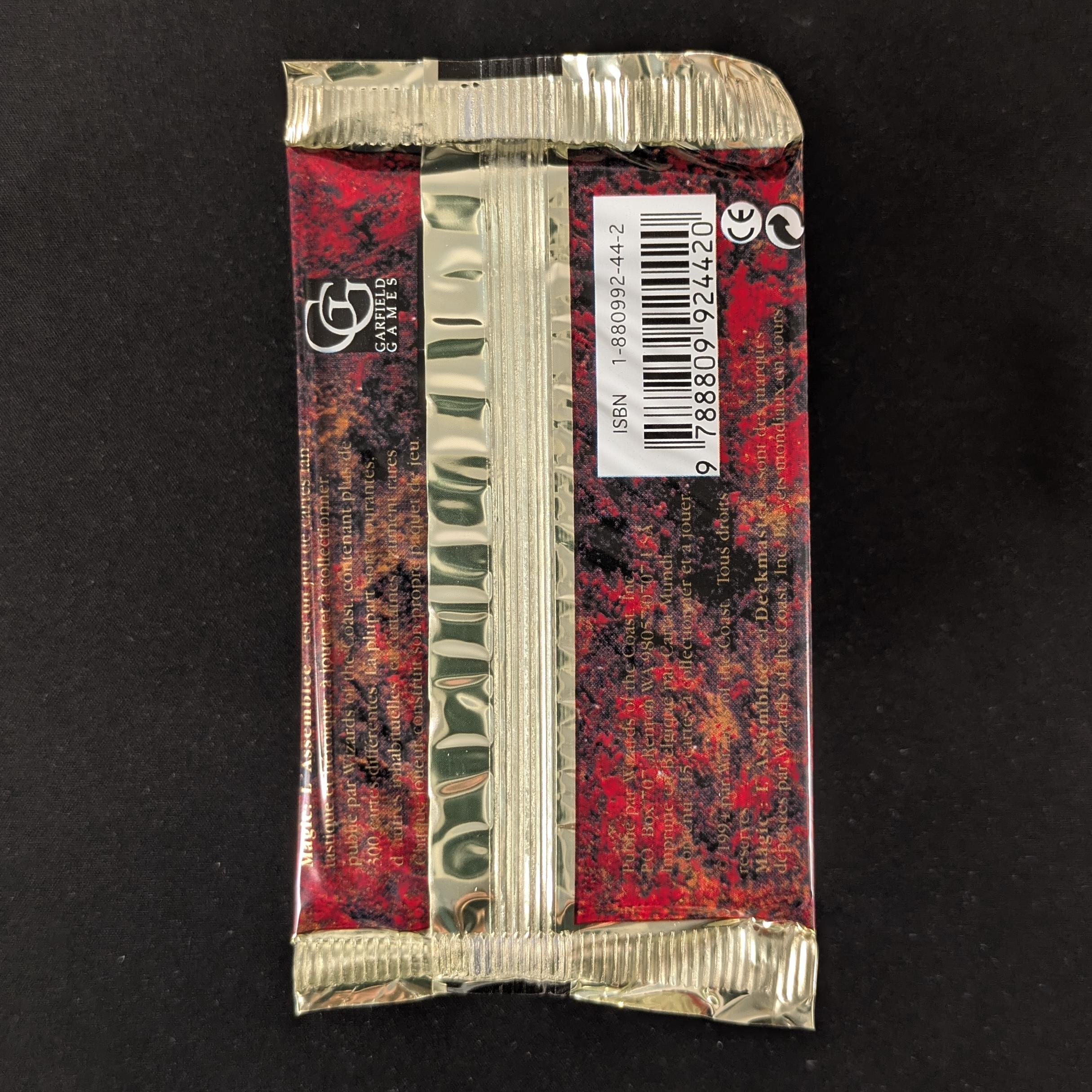 MTG Sealed Product - Foreign White Bordered Booster Pack - 