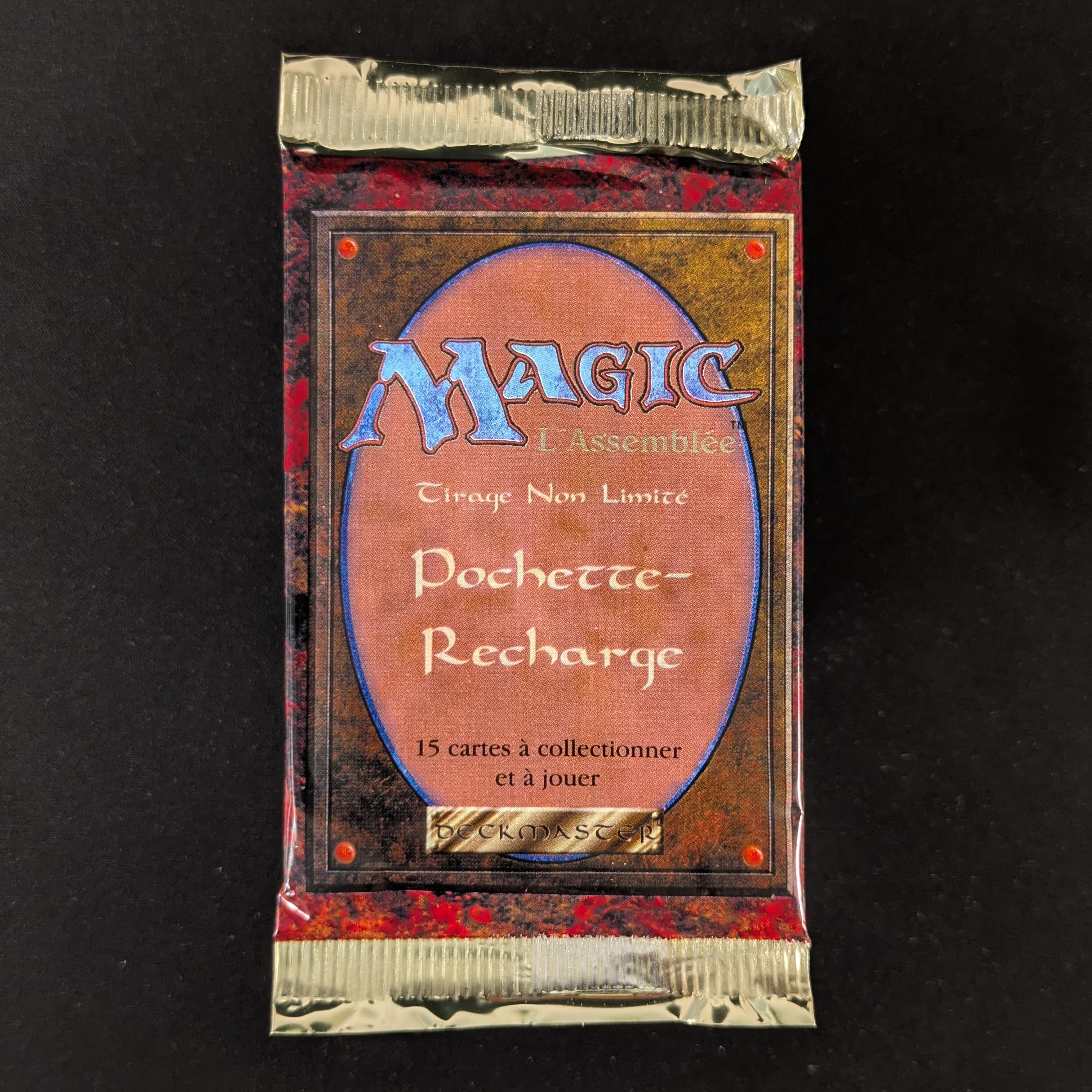 MTG Sealed Product - Foreign White Bordered Booster Pack - French - Sealed - 31649