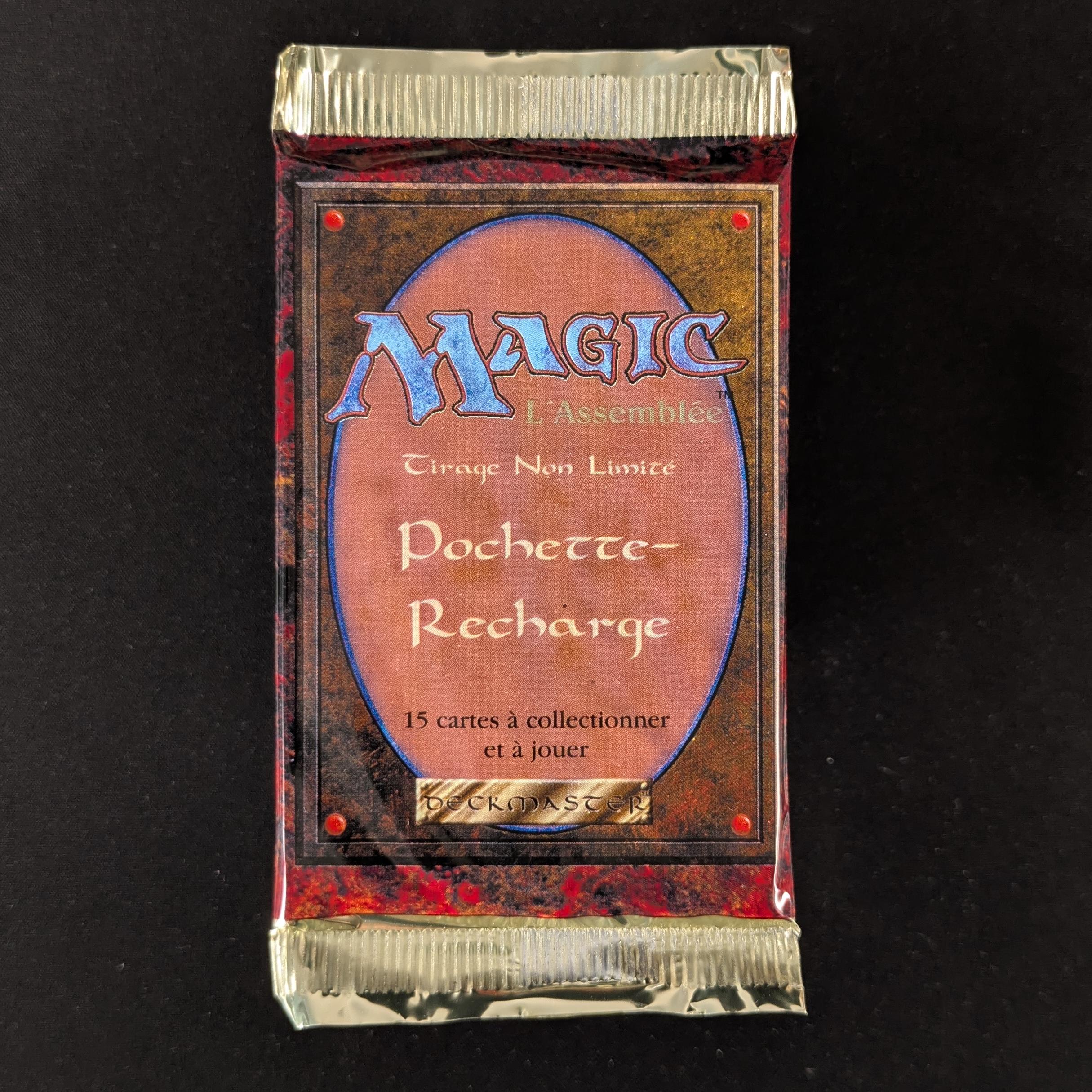 MTG Sealed Product - Foreign White Bordered Booster Pack - French - Sealed - 31654