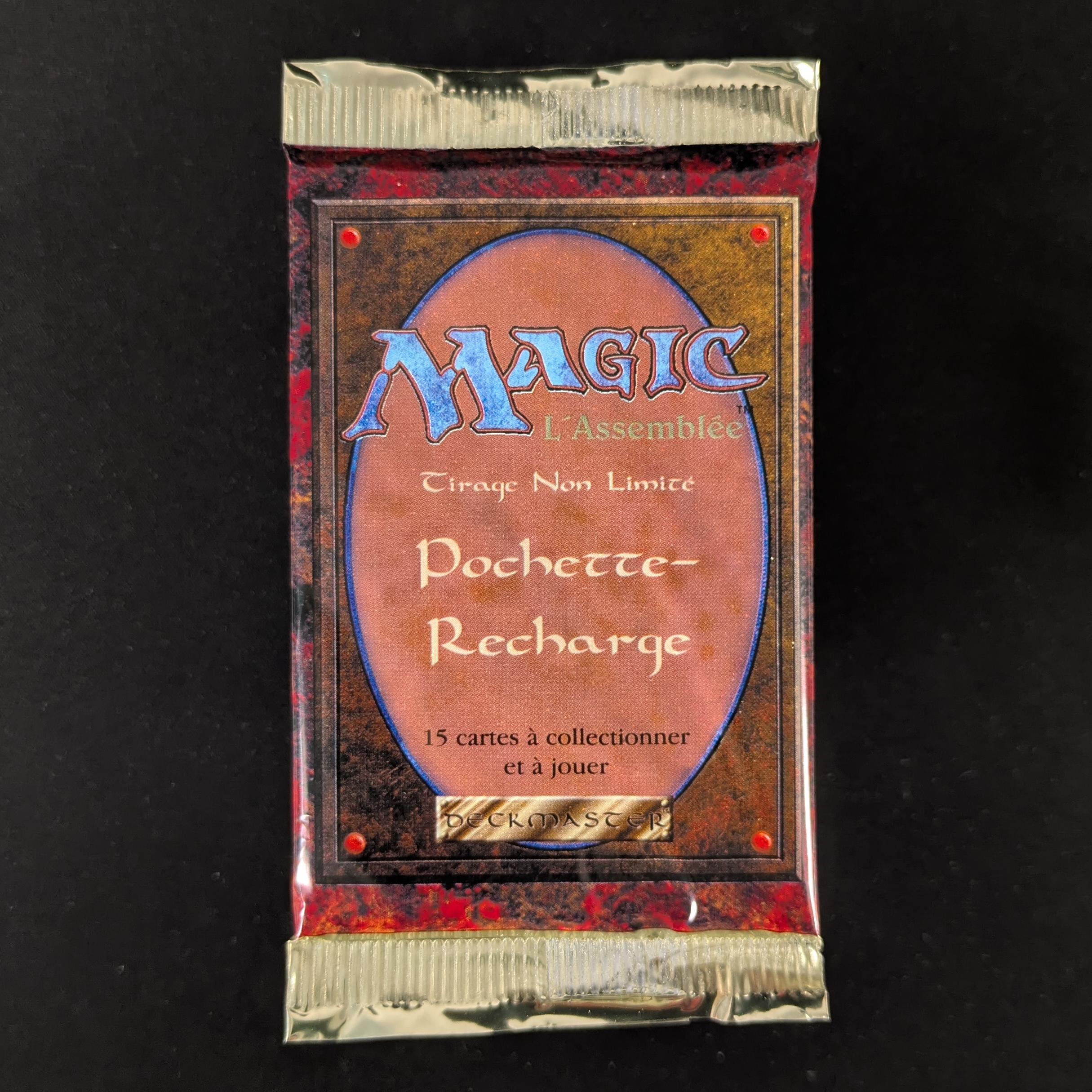 MTG Sealed Product - Foreign White Bordered Booster Pack - French - Sealed - 31666