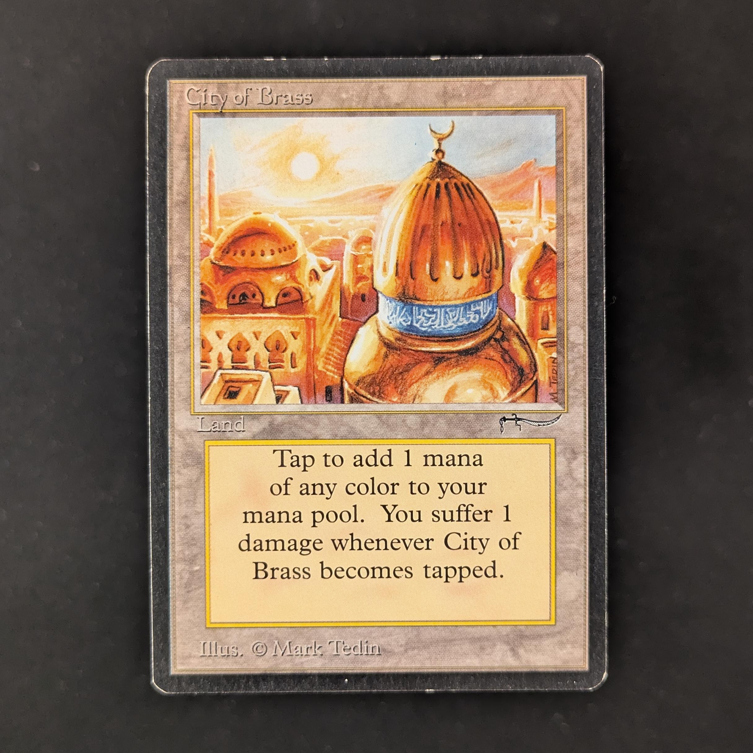 MTG Singles - City of Brass - Arabian Nights - GD - 31683