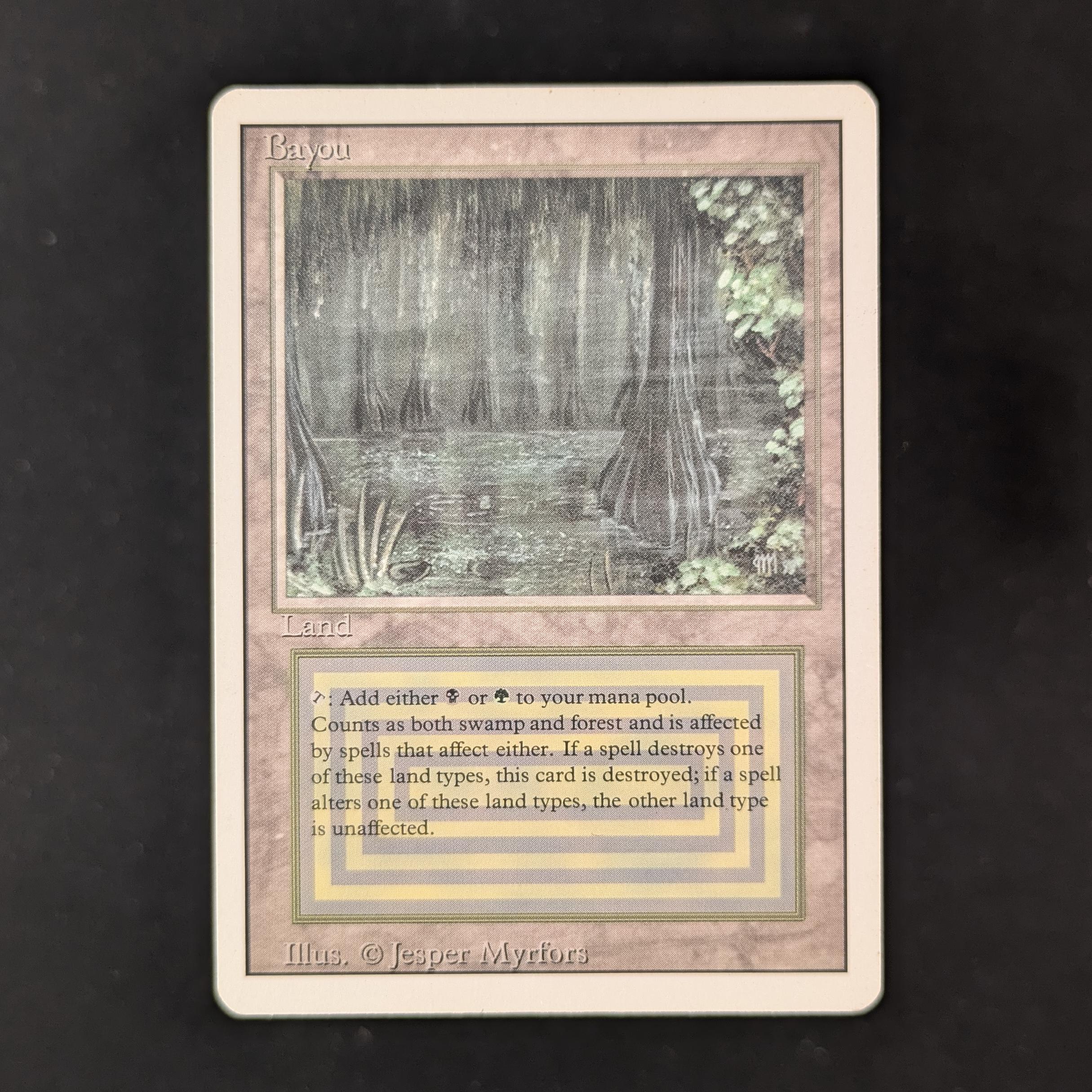 MTG Singles - Bayou - Revised - GD - 31697