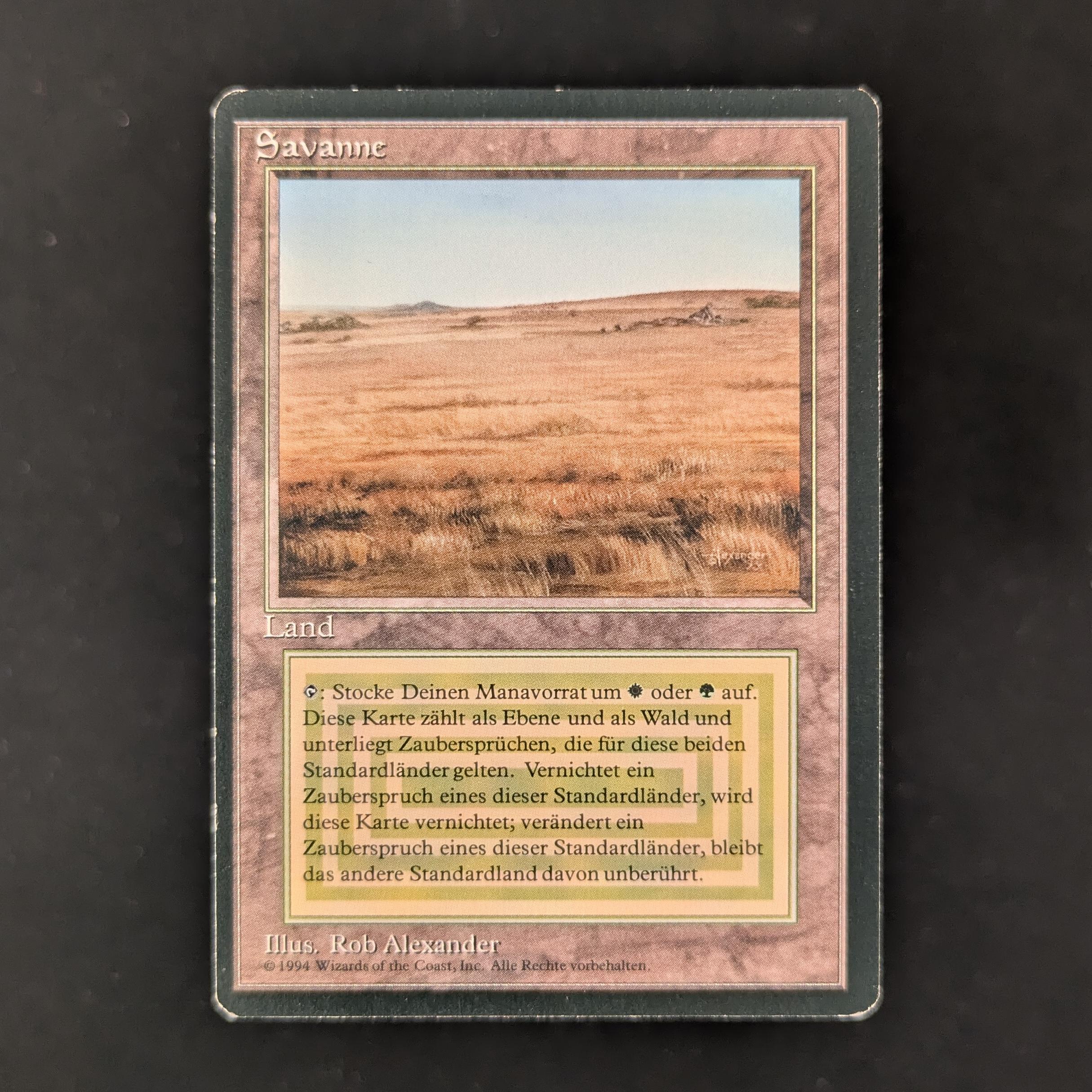 MTG Singles - Savannah - Foreign Black Bordered - German - GD - 31754
