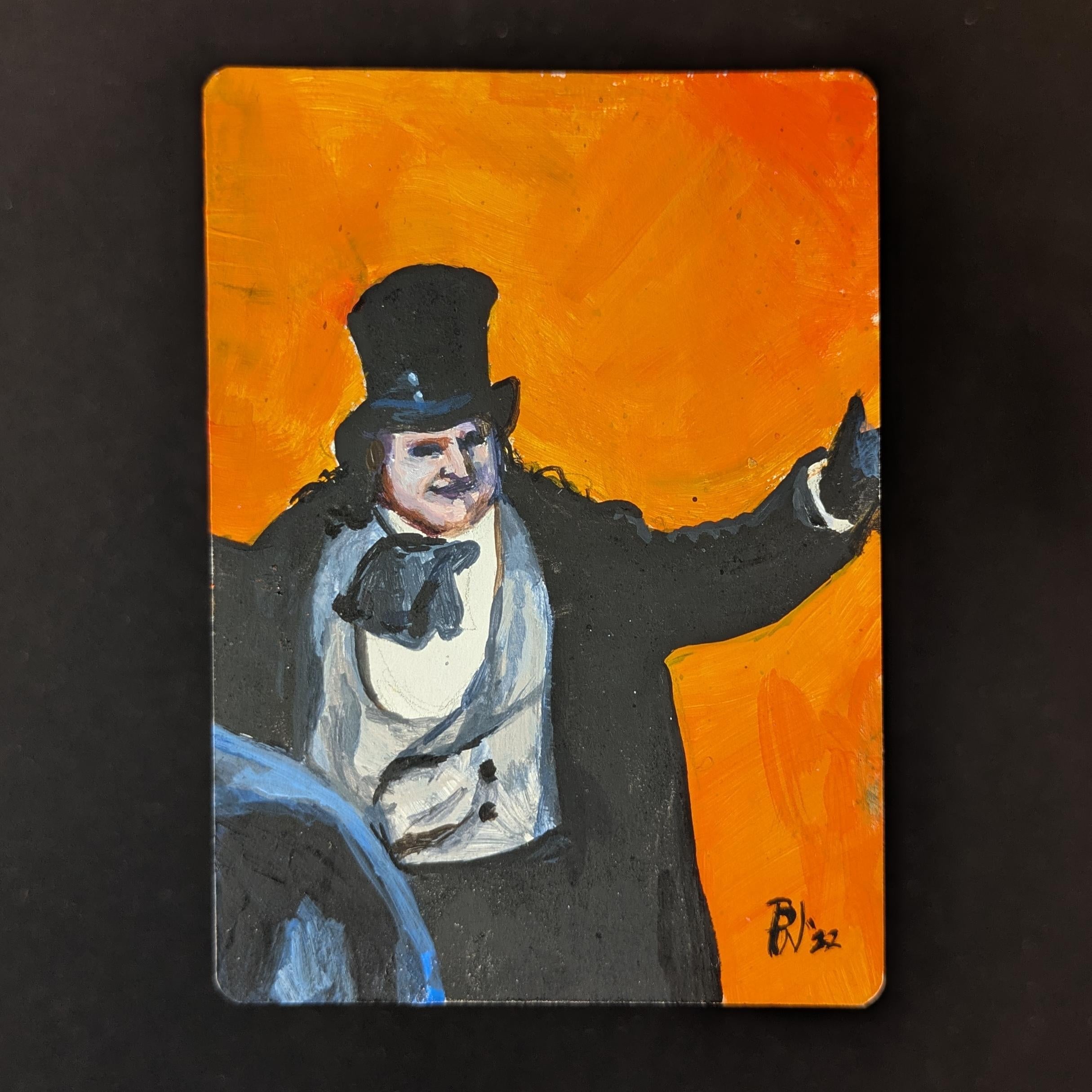 Pain Lands Set - Artist Proof -  - SIGNED, SKETCHED BACK