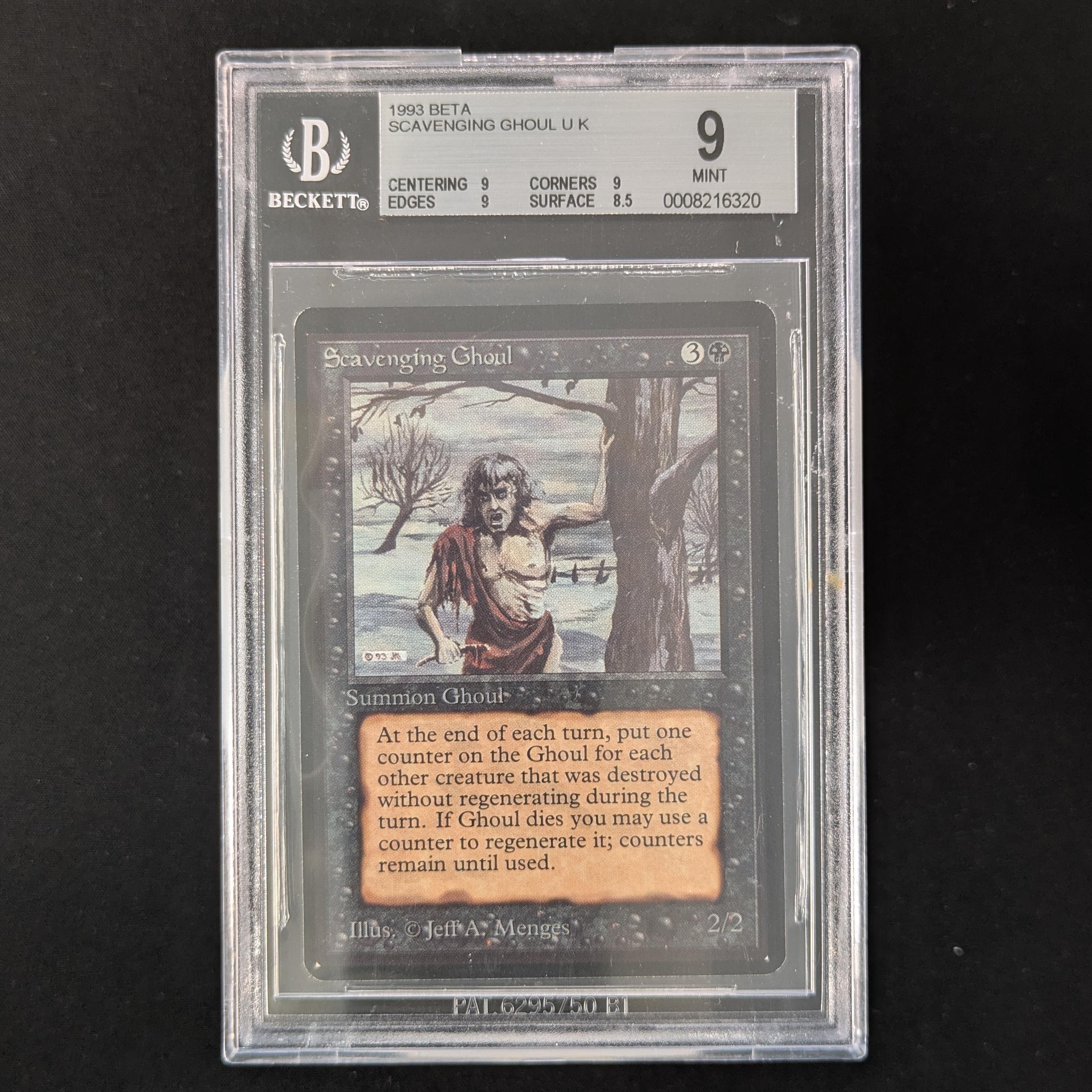 MTG Singles - Scavenging Ghoul - Beta - BGS 9 - 