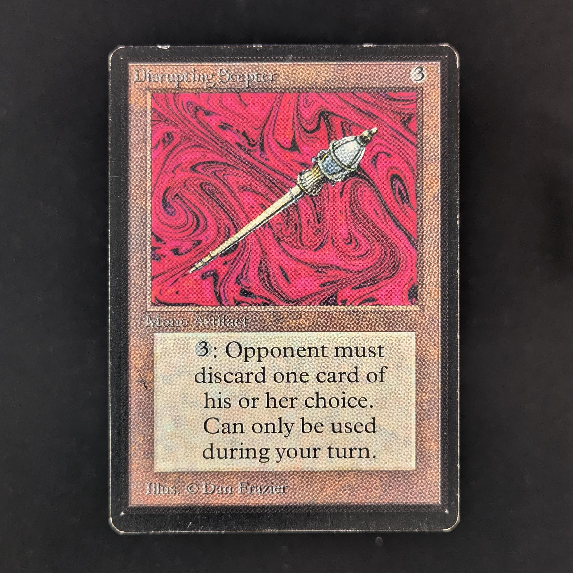 MTG Singles - Disrupting Scepter - Beta - LP - 31883