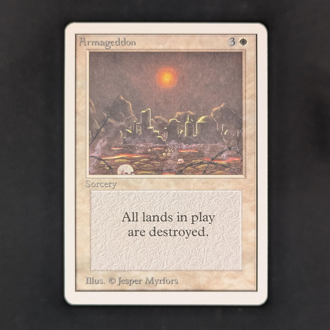 mtg armageddon card Armageddon