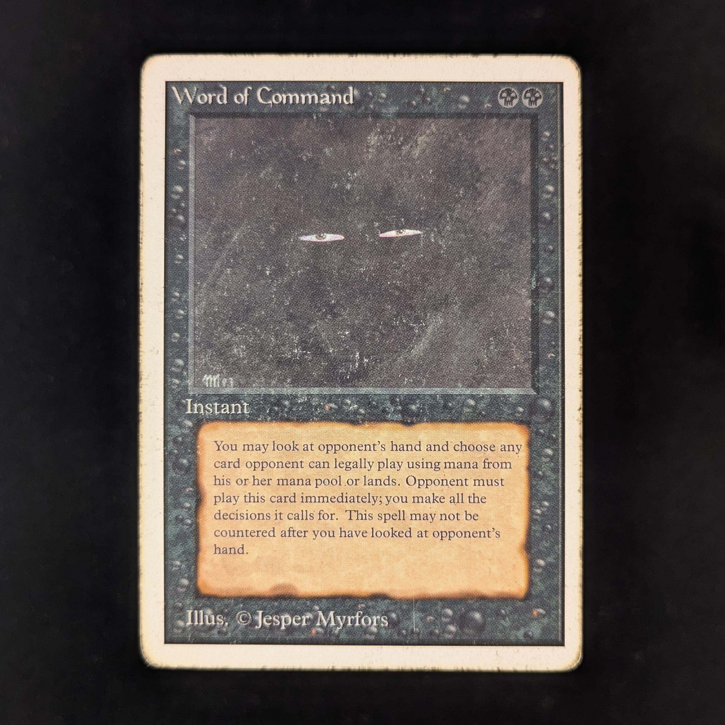 MTG Singles - Word of Command - Unlimited - PO - 31897