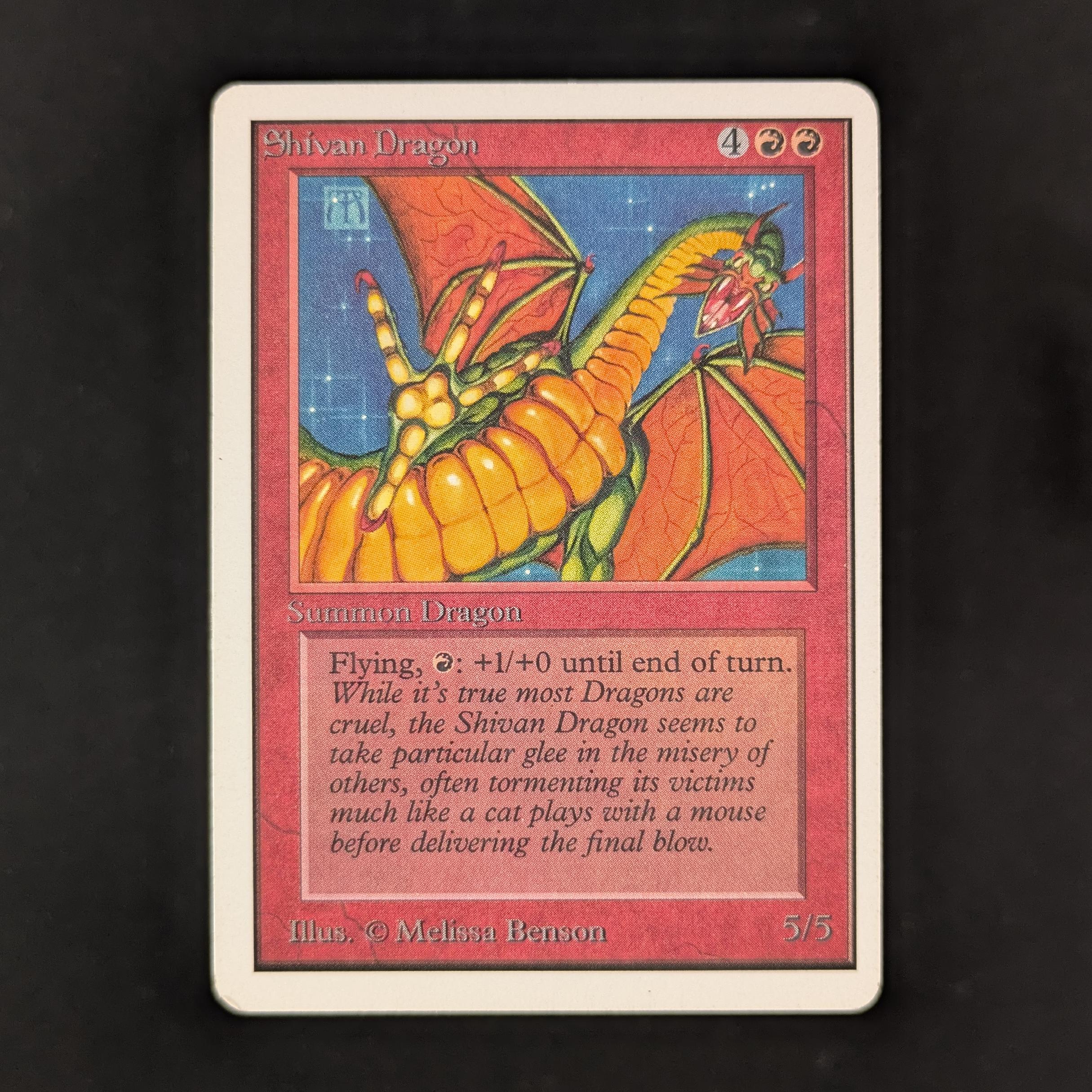 MTG Singles - Shivan Dragon - Unlimited - GD - 31898
