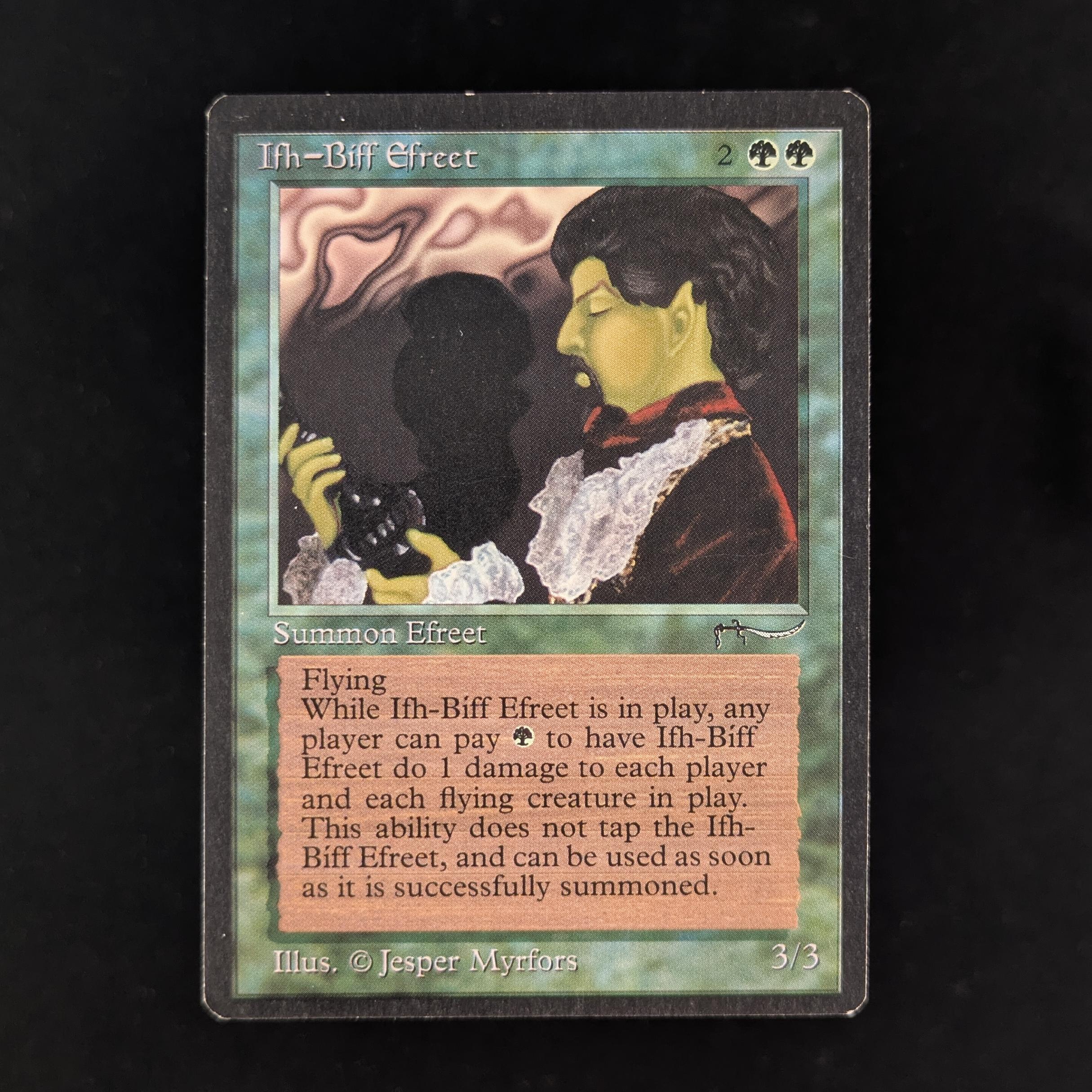 MTG Singles - Ifh-Biff Efreet - Arabian Nights - EX - 31901