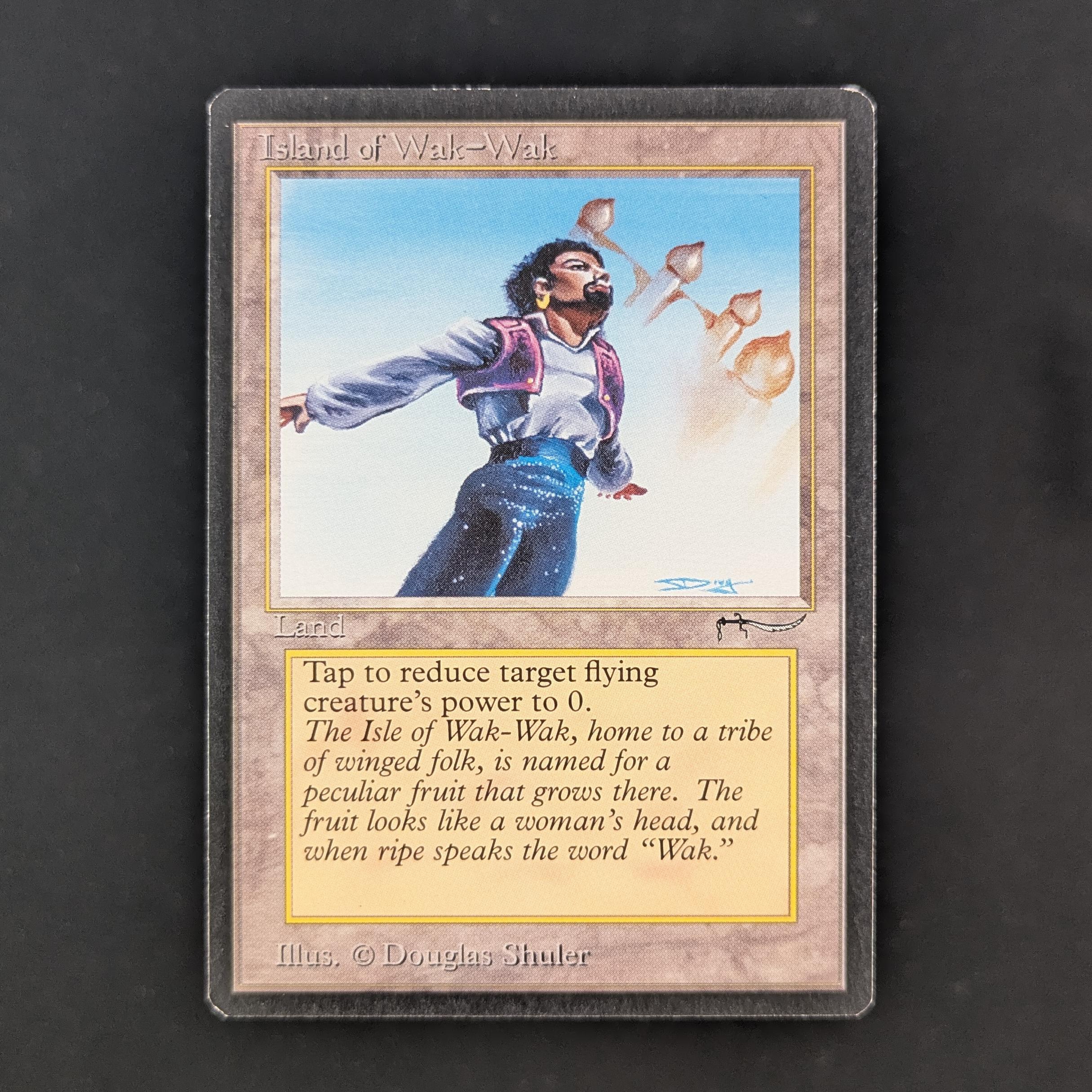 MTG Singles - Island of Wak-Wak - Arabian Nights - NM - 31903