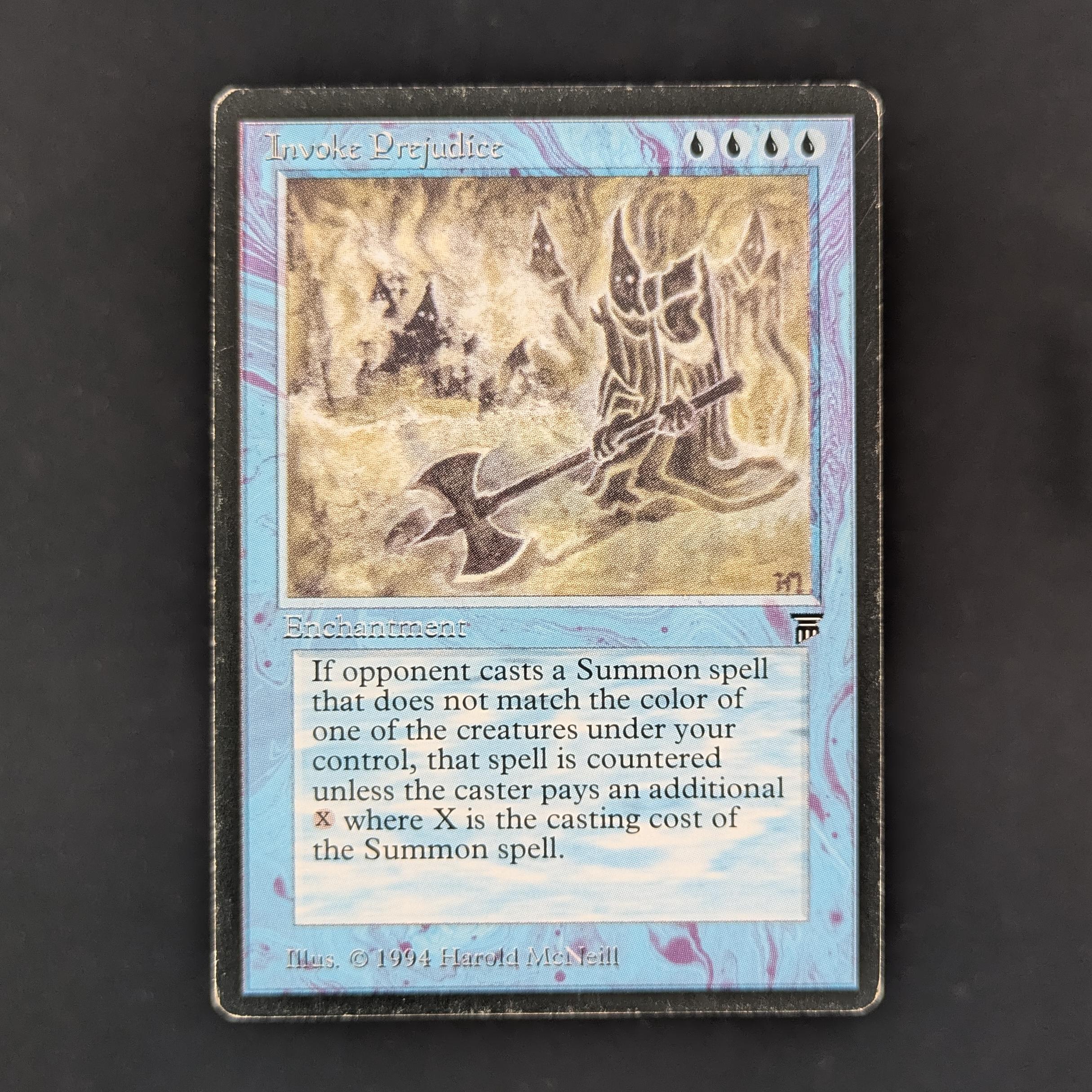 MTG Singles - Invoke Prejudice - Legends - LP - 31904