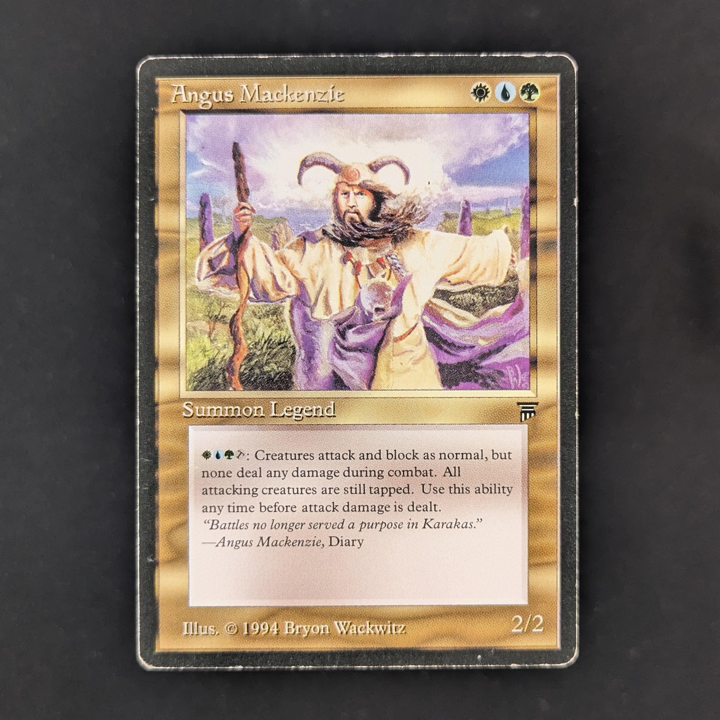 MTG Singles - Angus Mackenzie - Legends - LP - 31908