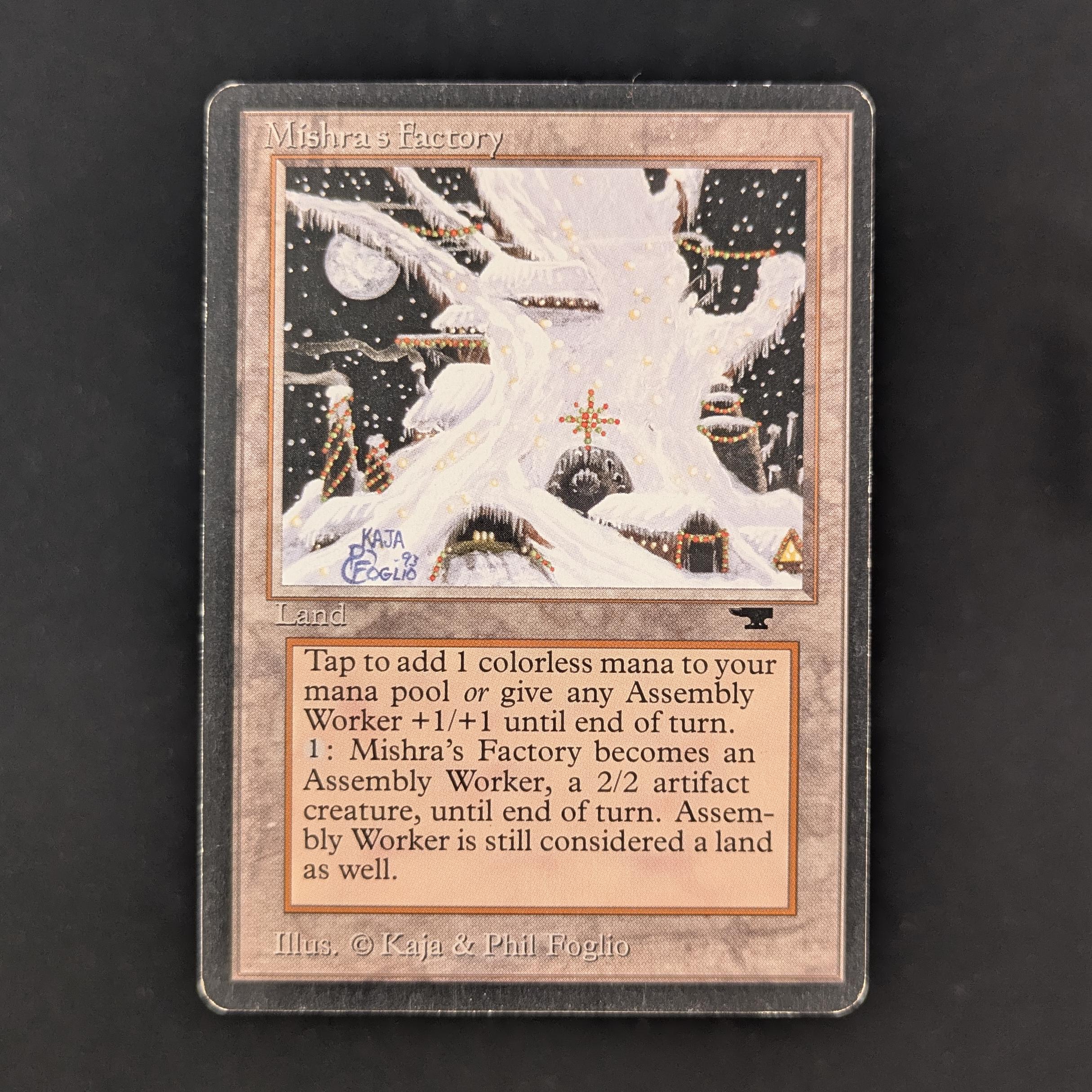 MTG Singles - Mishra's Factory (Winter) - Antiquities - LP - 31919