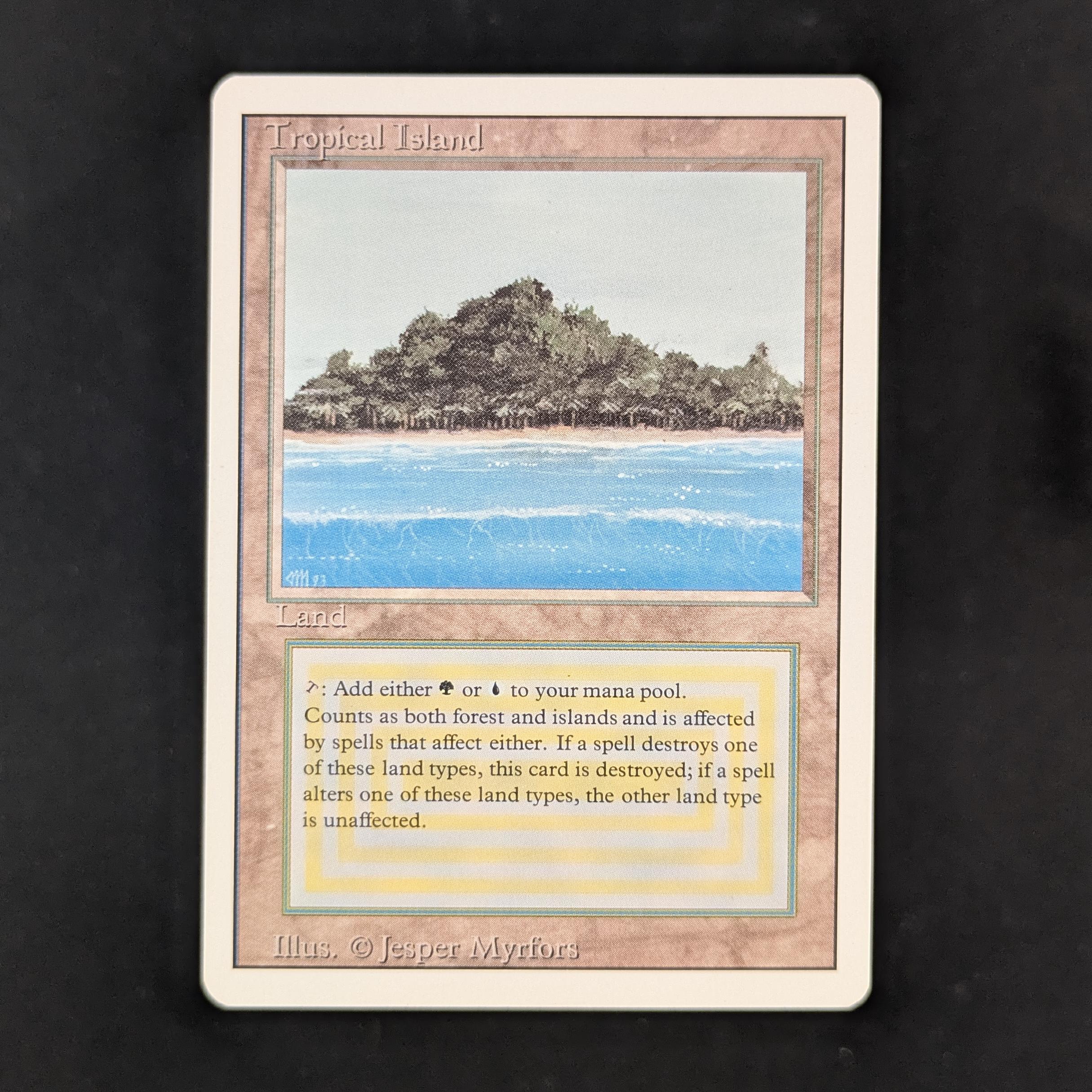 MTG Tropical  英語版 Tropical Island - Revised