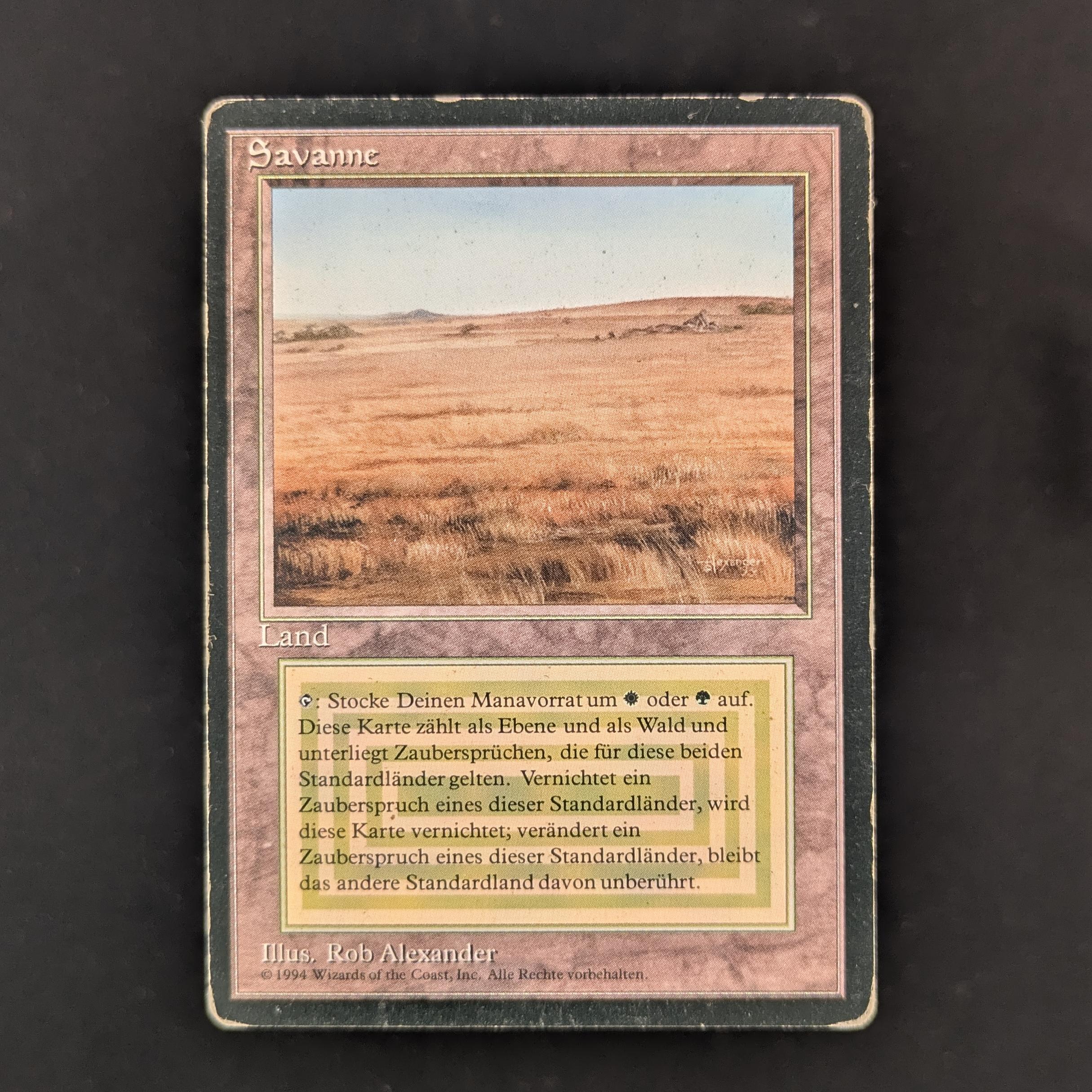 MTG Singles - Savannah - Foreign Black Bordered - German - PL - 31956