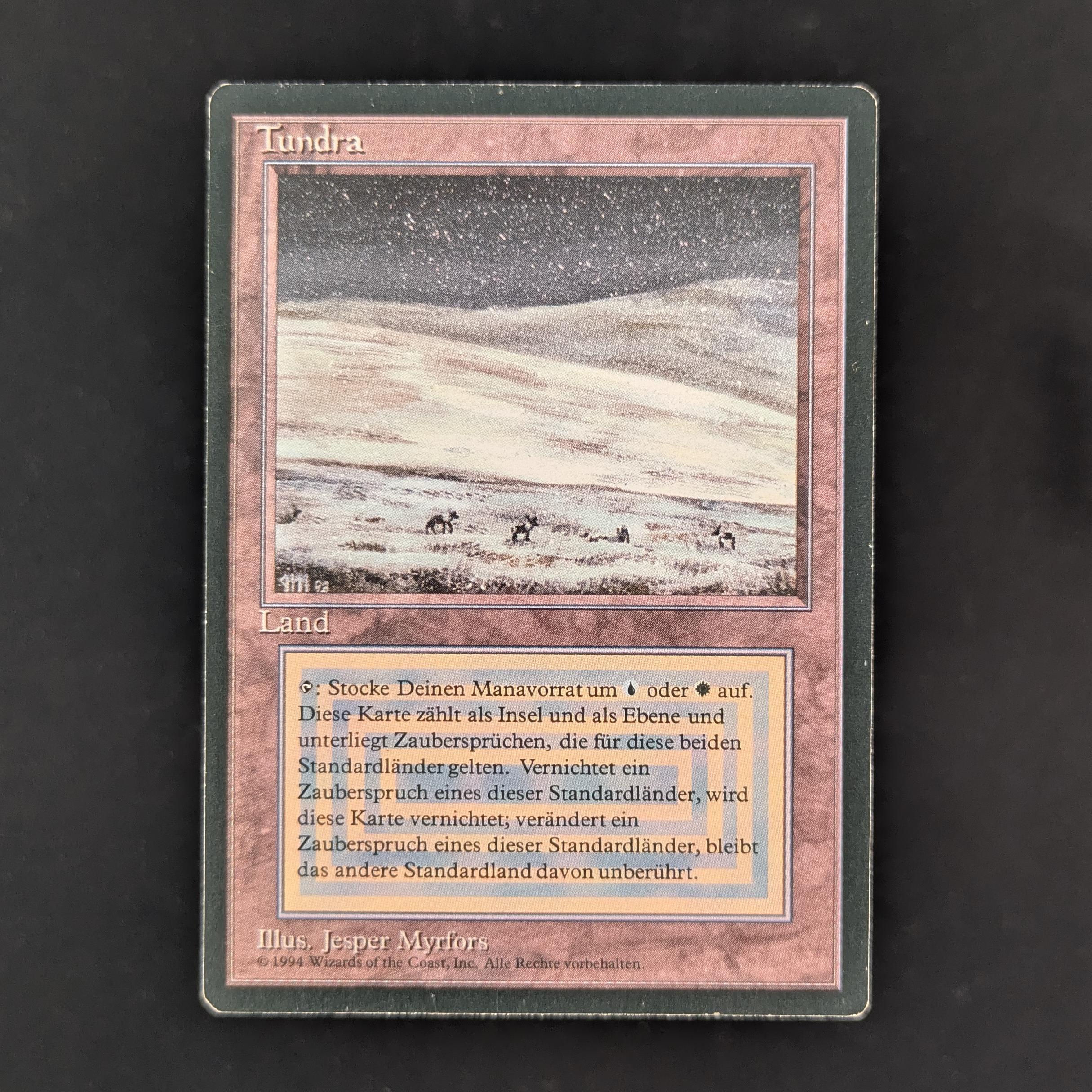 MTG Singles - Tundra - Foreign Black Bordered - German - GD - 31957