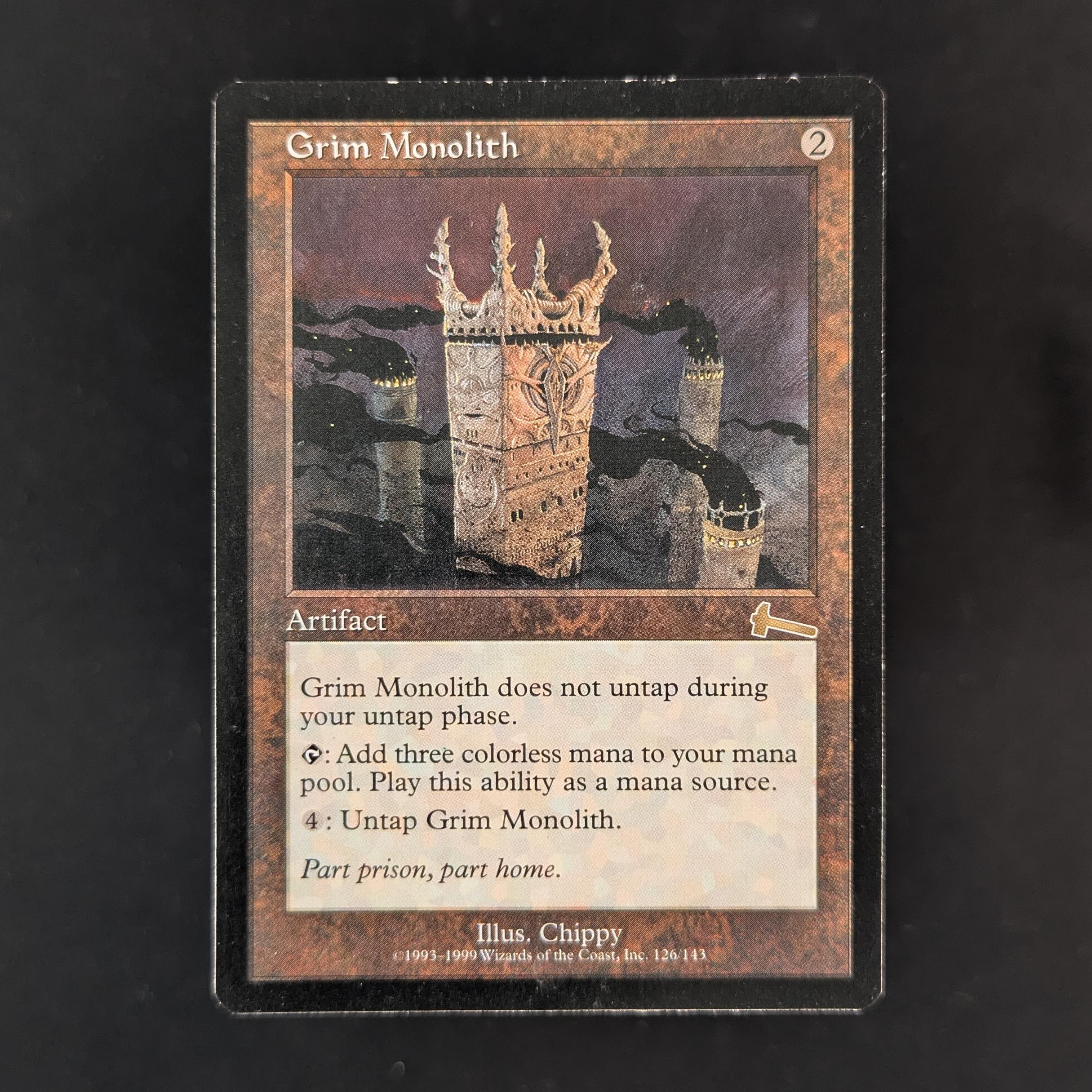 MTG Singles - Grim Monolith - Urza's Legacy - English - PO - 31984