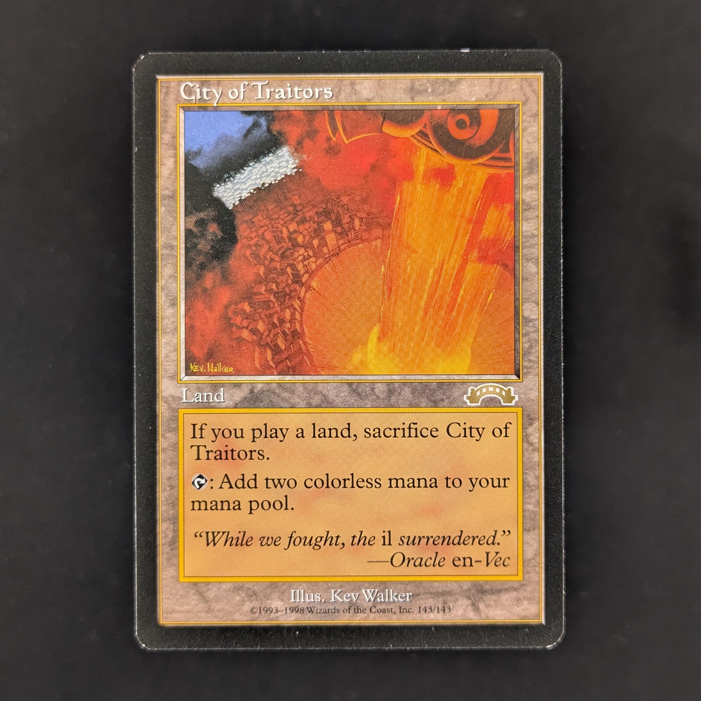 MTG Singles - City of Traitors - Exodus - English - EX - 31988