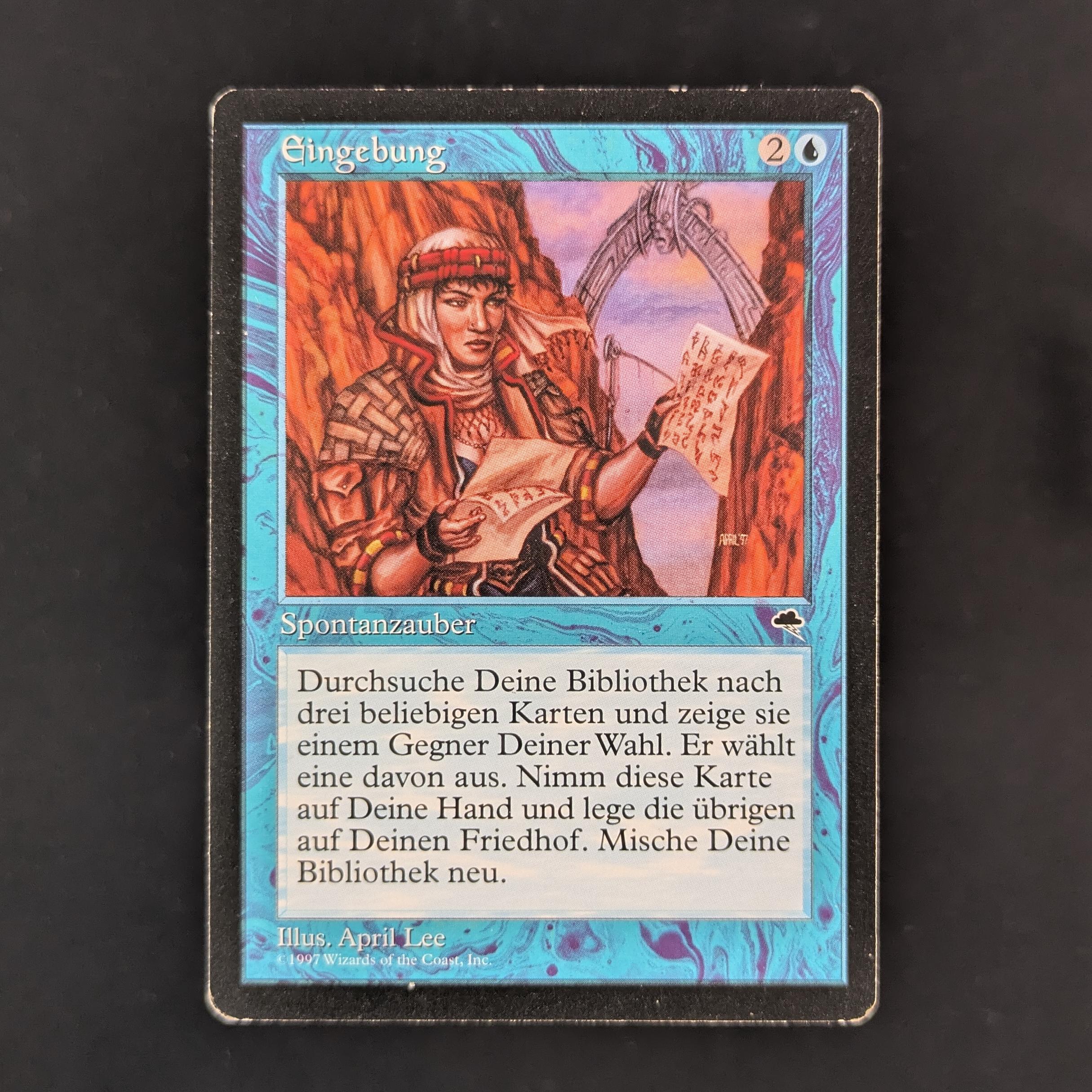 MTG Singles - Intuition - Tempest - German - GD - 32001