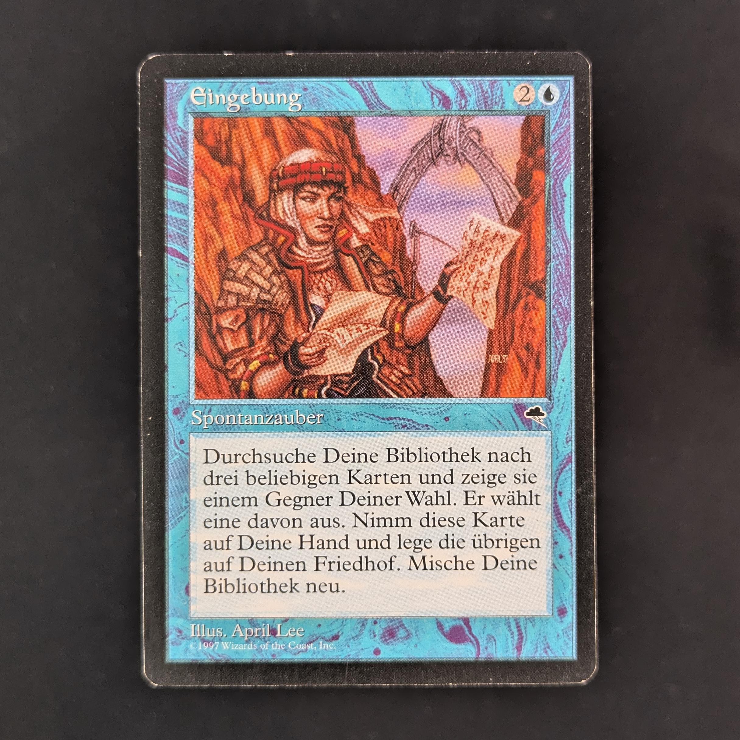 MTG Singles - Intuition - Tempest - German - LP - 32002