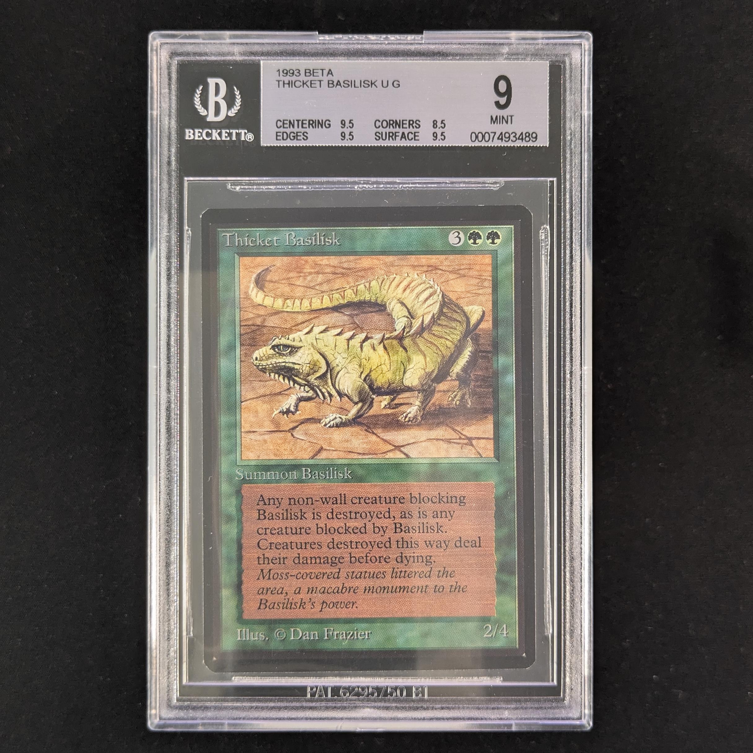 MTG Singles - Thicket Basilisk - Beta - BGS 9 - 