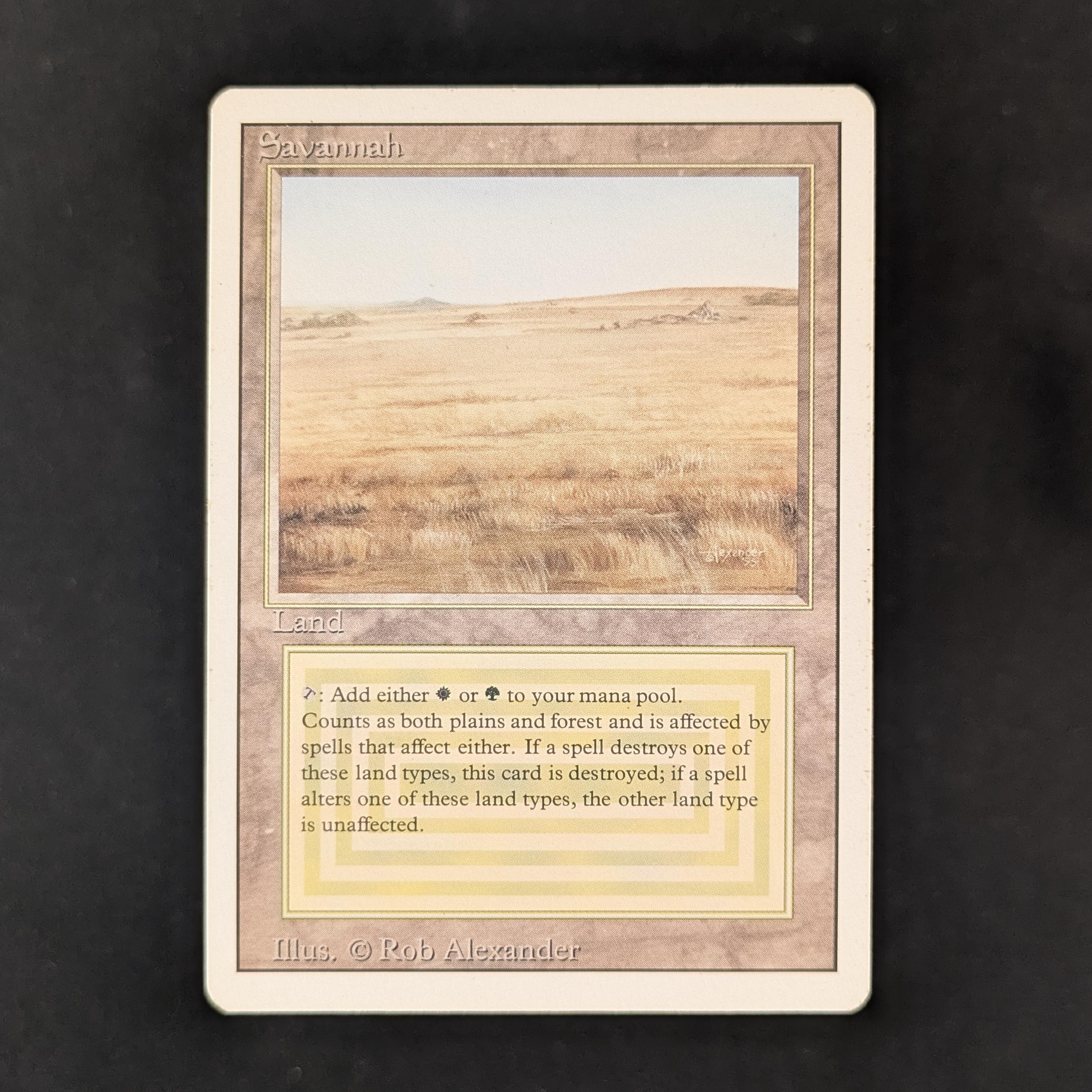 MTG Singles - Savannah - Revised - LP - 32091