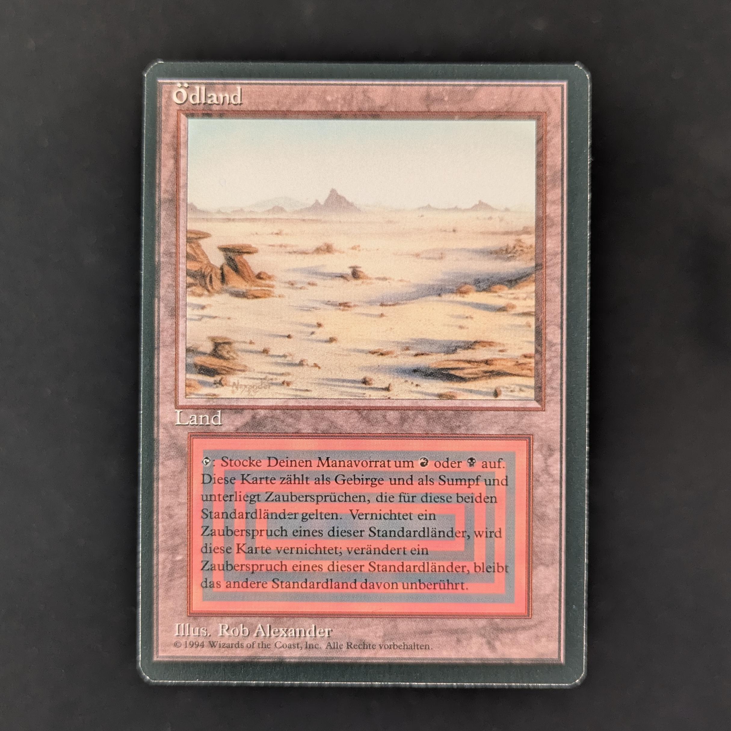 MTG Singles - Badlands - Foreign Black Bordered - German - NM - 32102