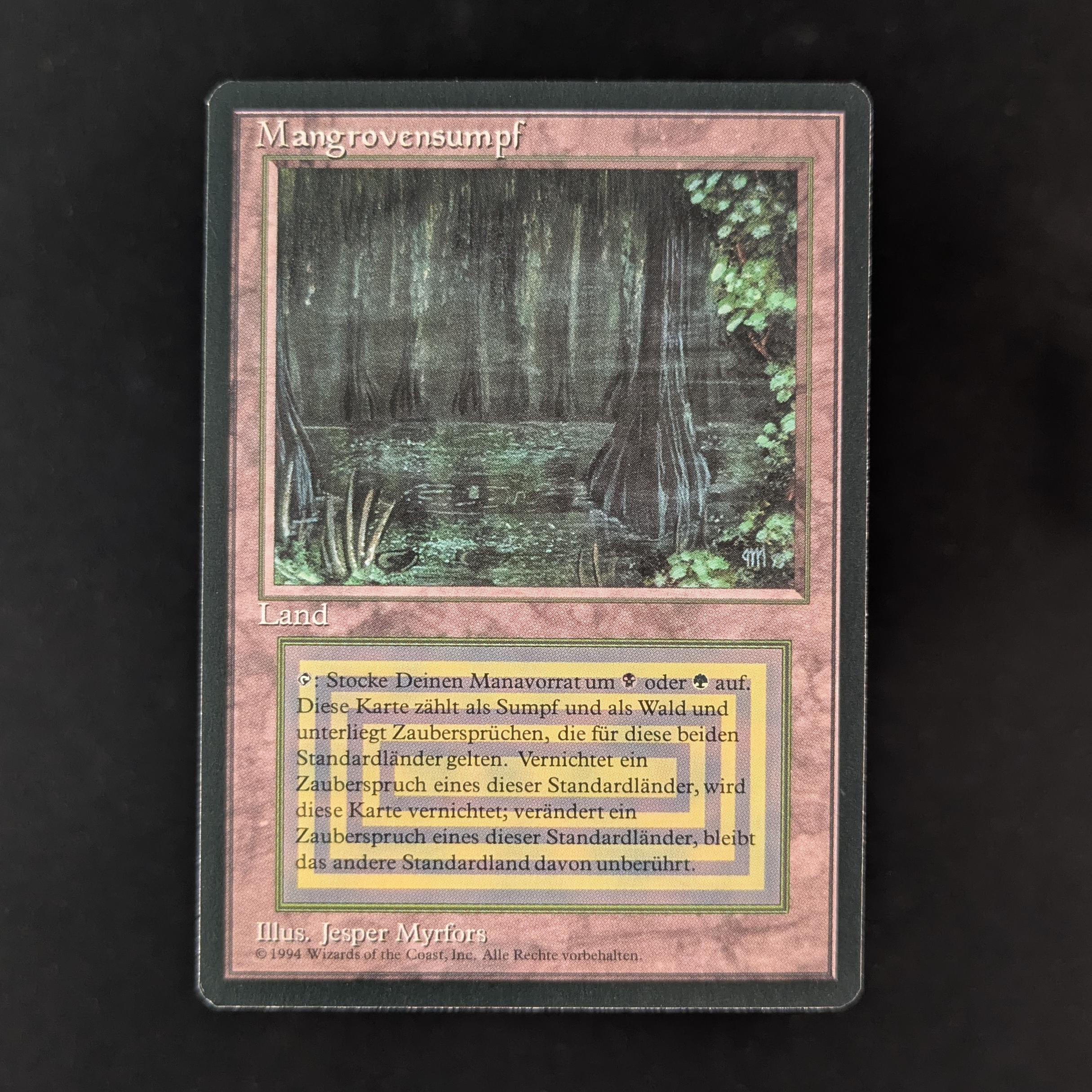 MTG Singles - Bayou - Foreign Black Bordered - German - NM - 32103