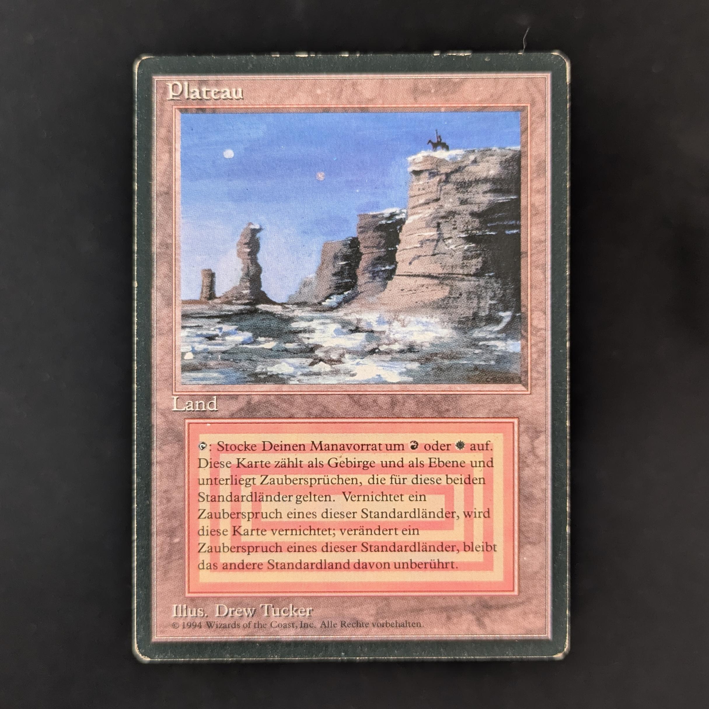 MTG Singles - Plateau - Foreign Black Bordered - German - PL - 32106