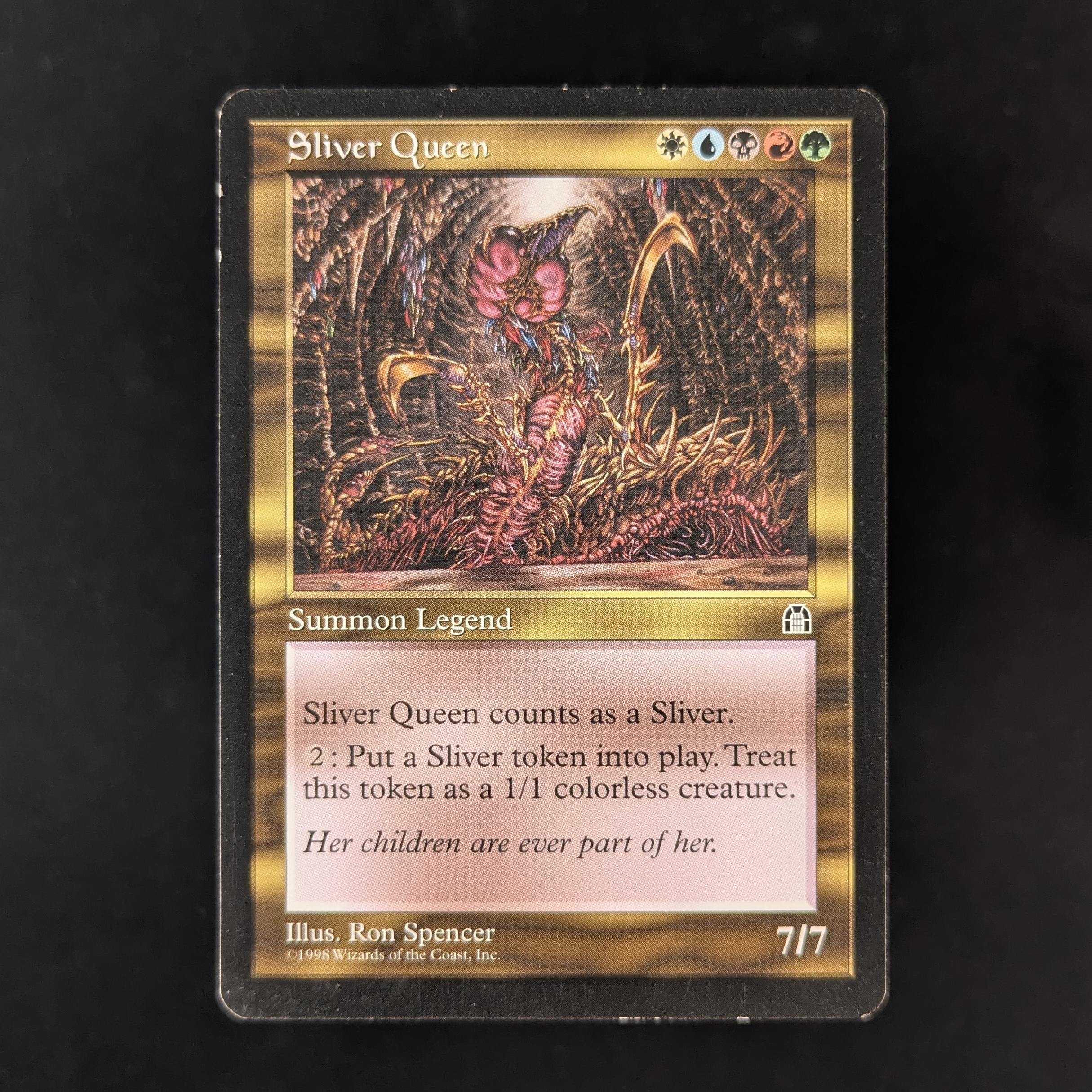 MTG Singles - Sliver Queen - Stronghold - English - GD - BINDER DING - 32123