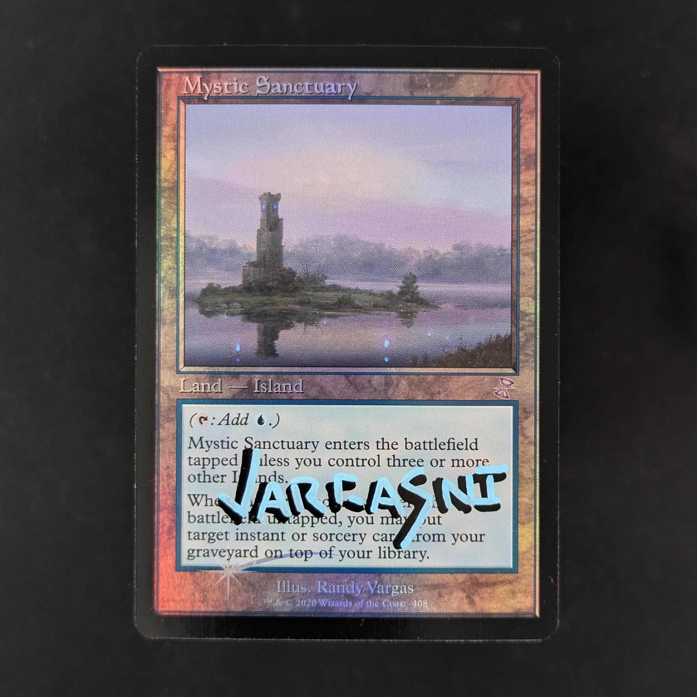 MTG Singles - [FOIL] Mystic Sanctuary - Time Spiral Remastered: Extras - NM, SIGNED - 