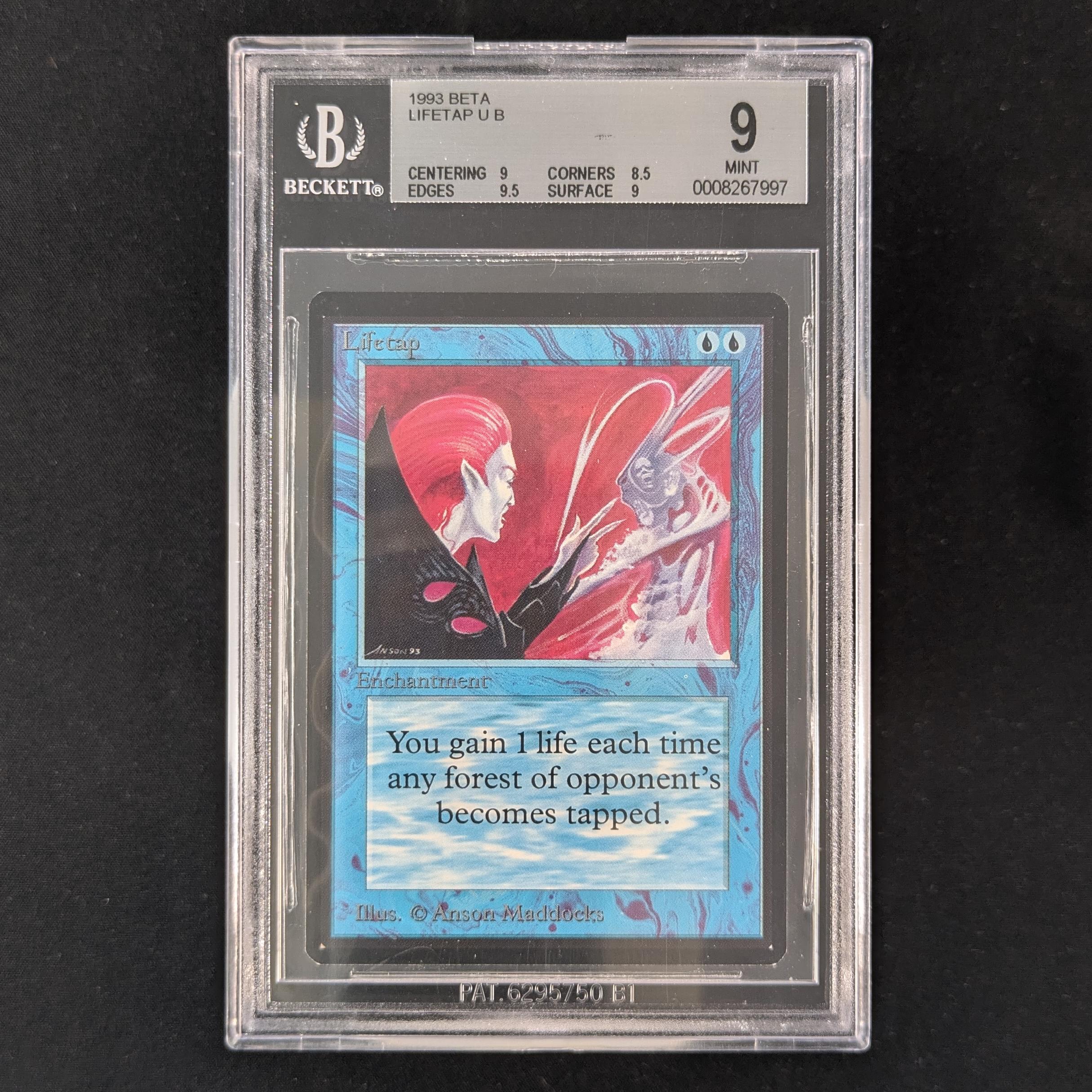 MTG Singles - Lifetap - Beta - BGS 9 - 