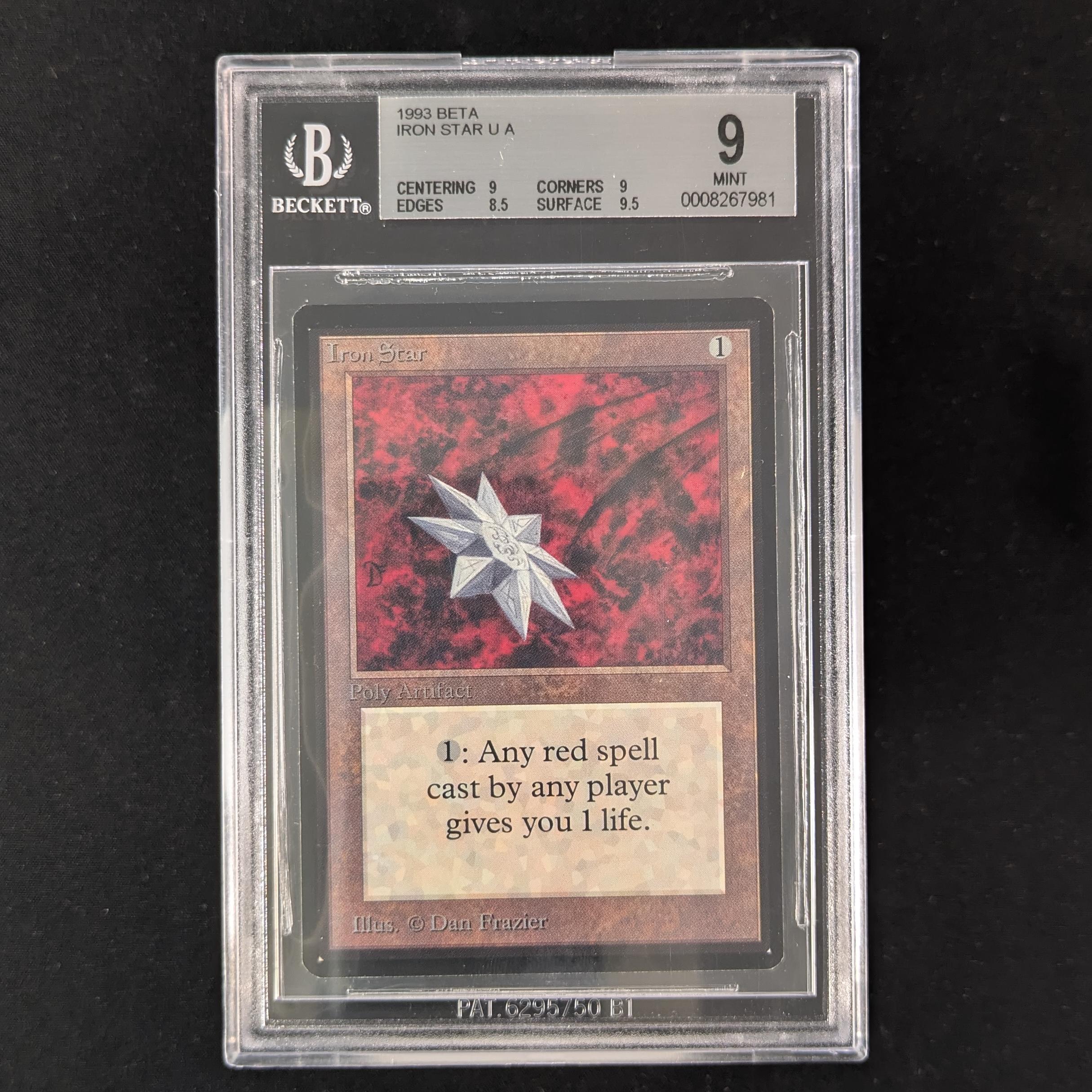MTG Singles - Iron Star - Beta - BGS 9 - 