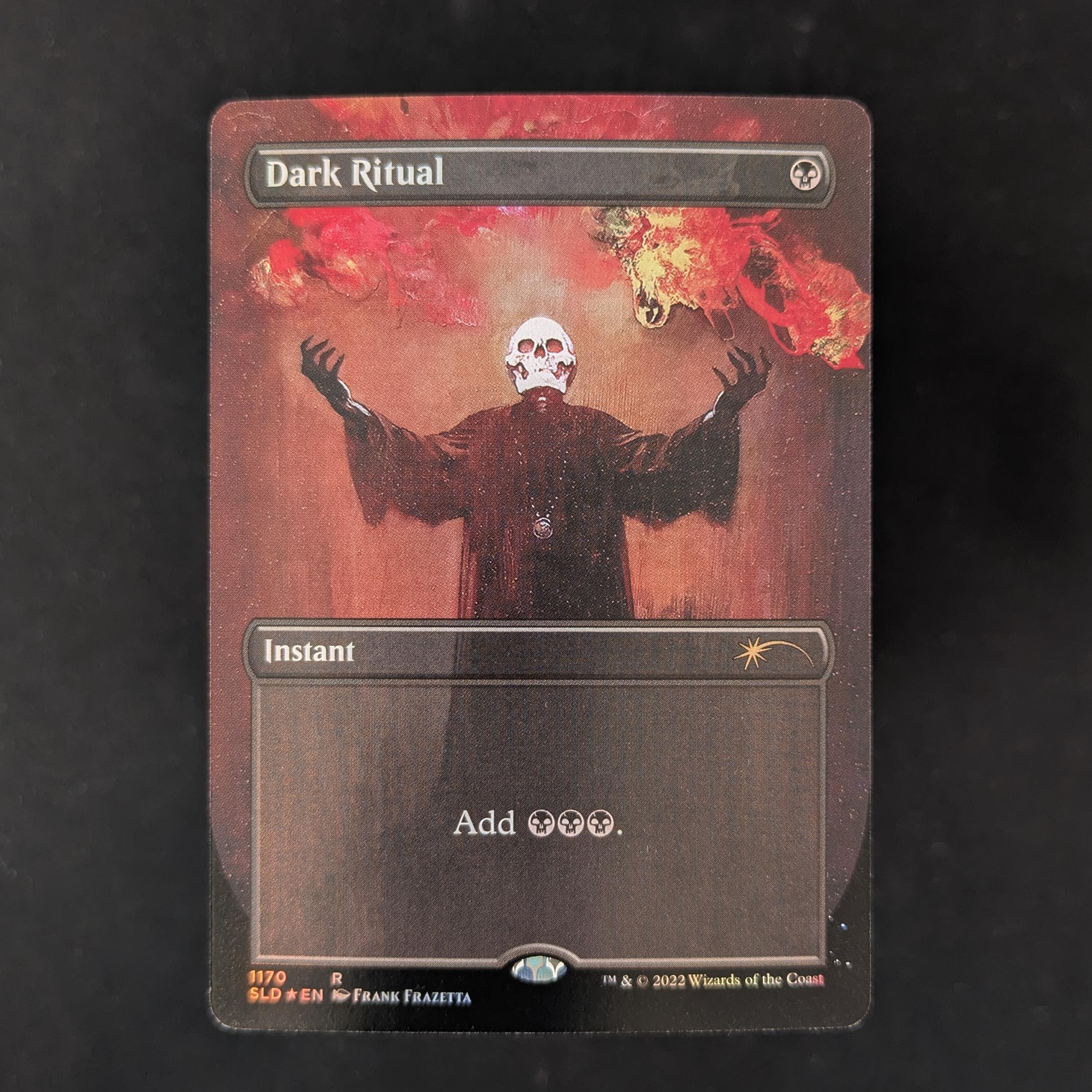 MTG Singles - [FOIL] Dark Ritual - Secret Lair Drop Series: December Superdrop 2022 - NM - 
