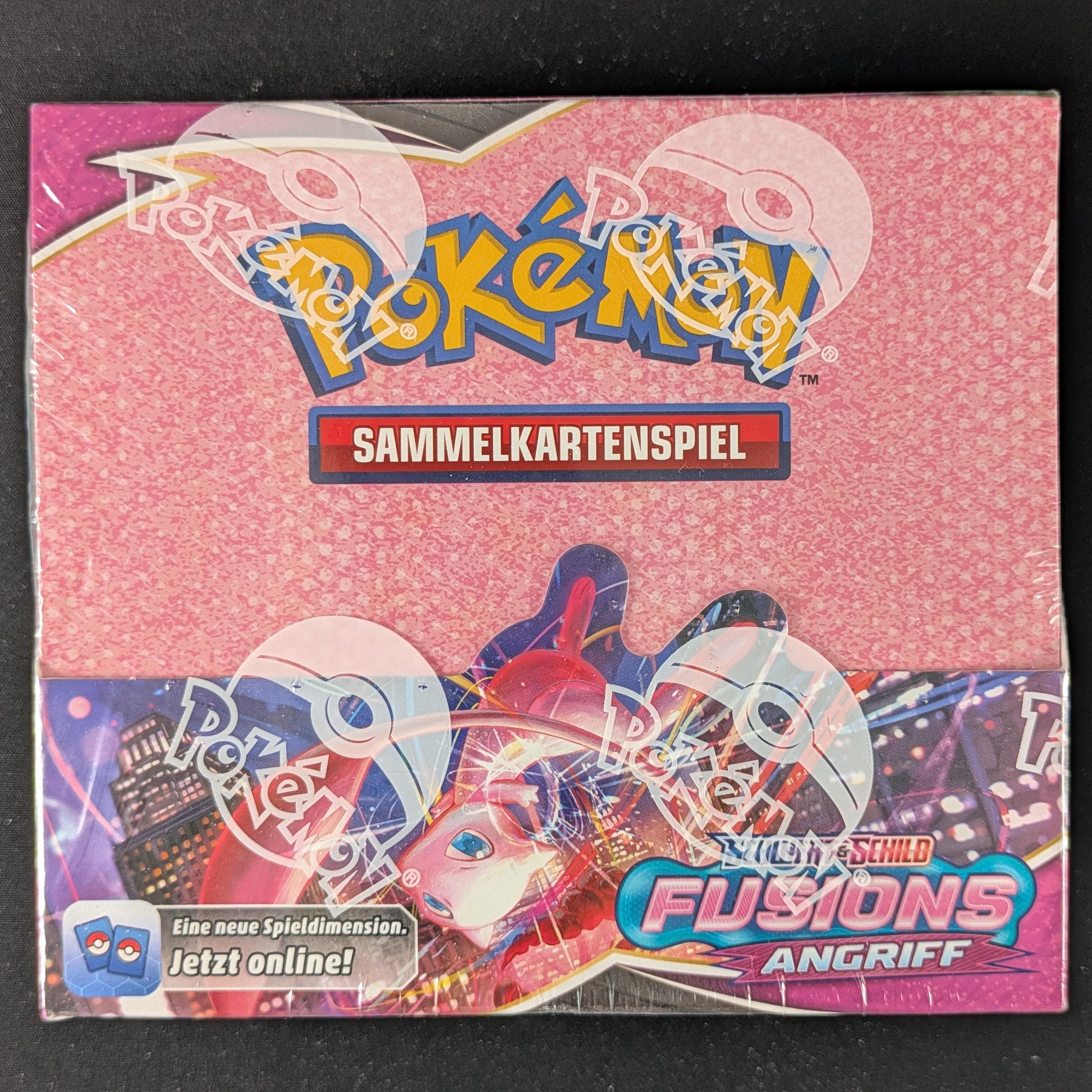 PTCG Singles - Fusion Strike Booster Box (FST ) - Fusion Strike - German - Sealed - 32241
