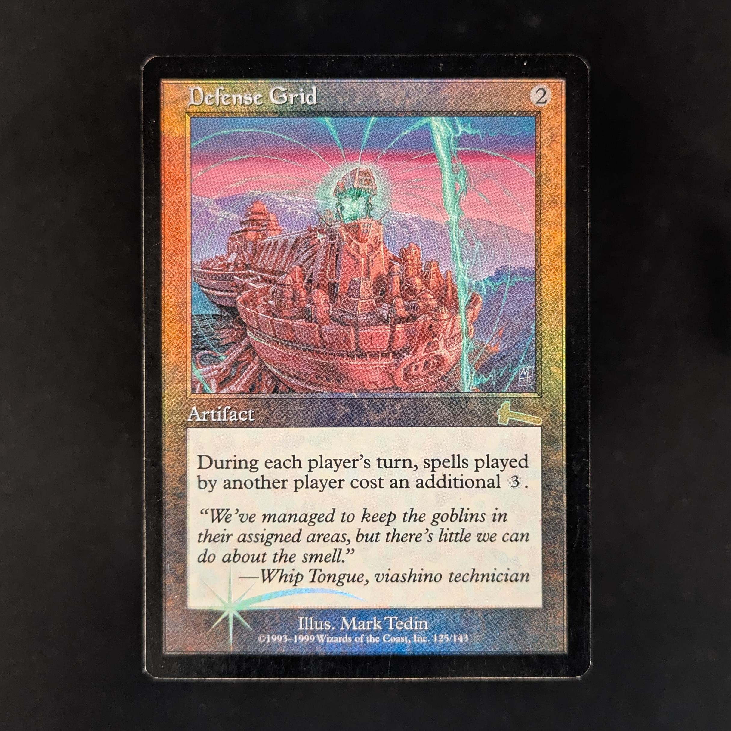 MTG Singles - [FOIL] Defense Grid - Urza's Legacy - LP - 