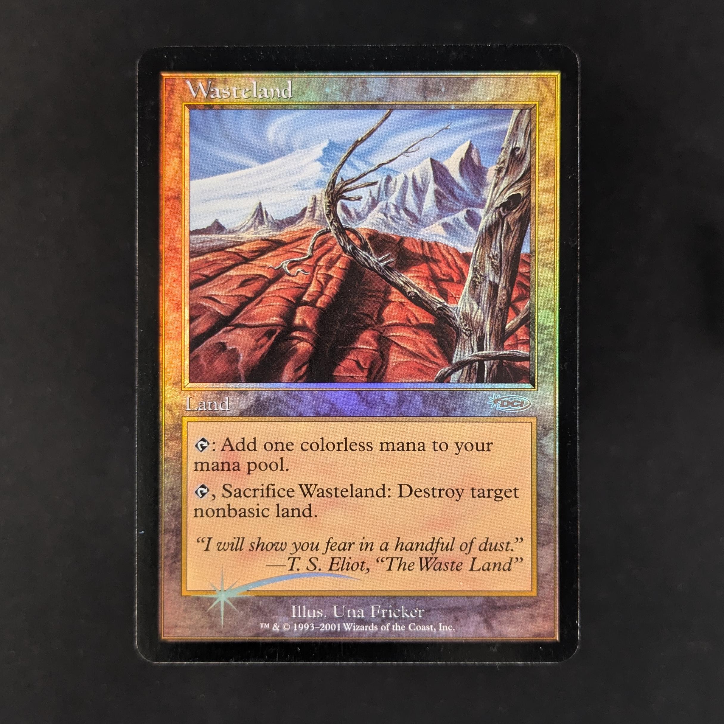 MTG Singles - [FOIL] Wasteland - Player Rewards Promos - EX - 