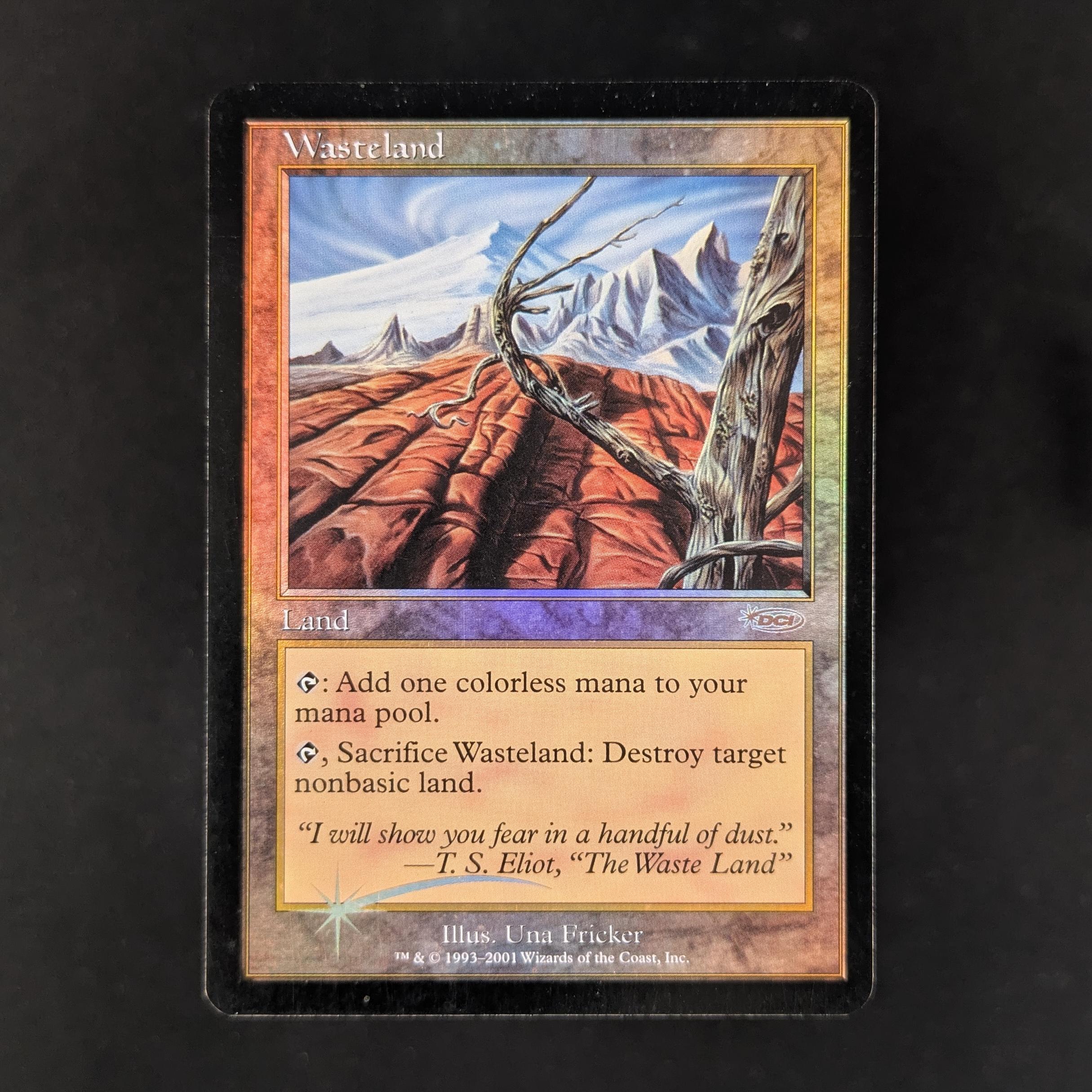MTG Singles - [FOIL] Wasteland - Player Rewards Promos - GD - 